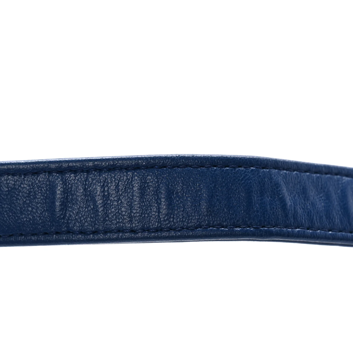 Lambskin Quilted Medium Boy Flap Blue - Image 11