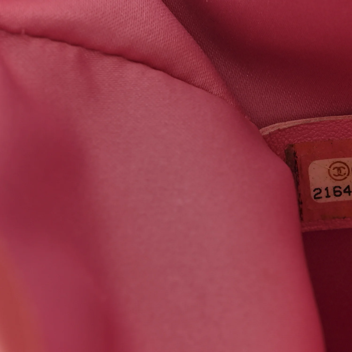 Lambskin Quilted Medium CC Crossing Flap Pink - Image 7