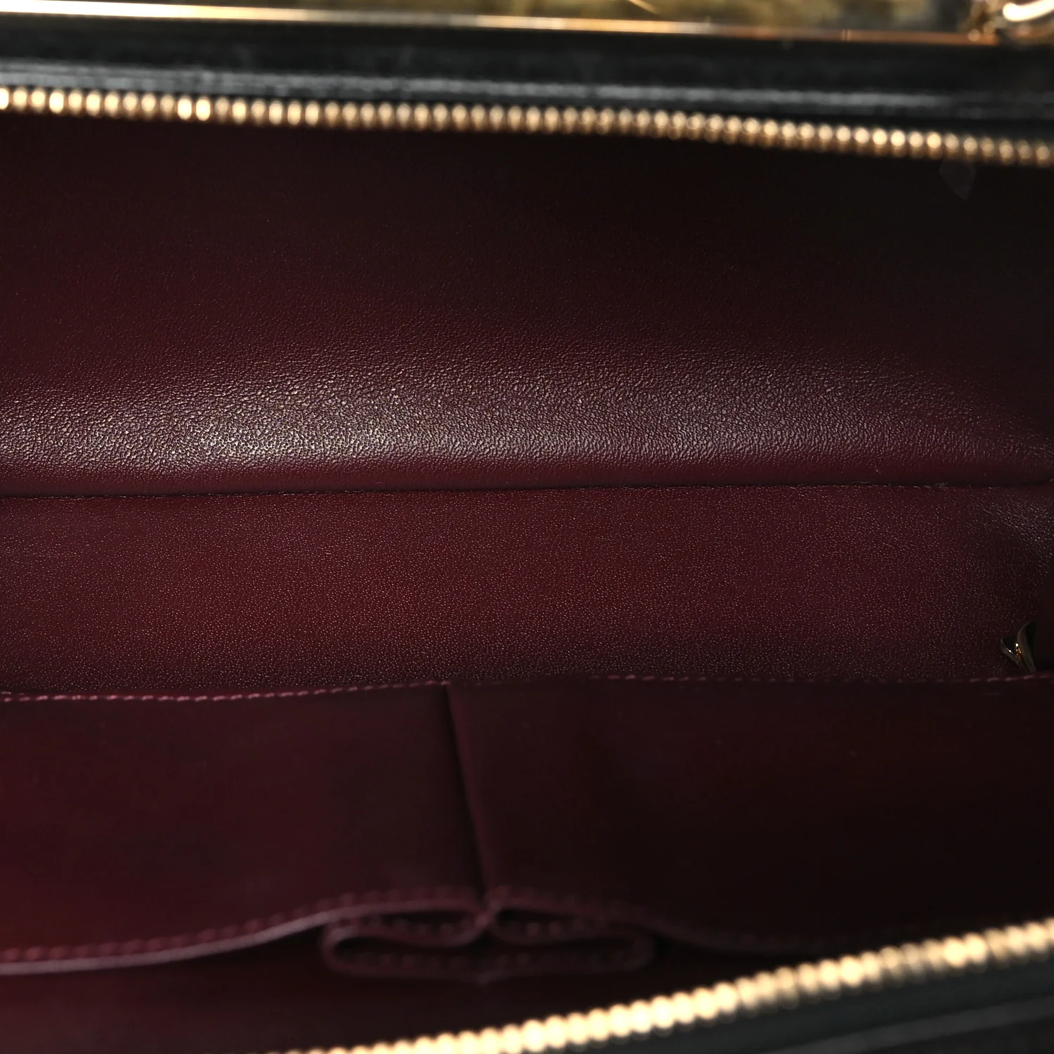 Lambskin Quilted Medium Trendy CC Bowling Bag Black - Image 5