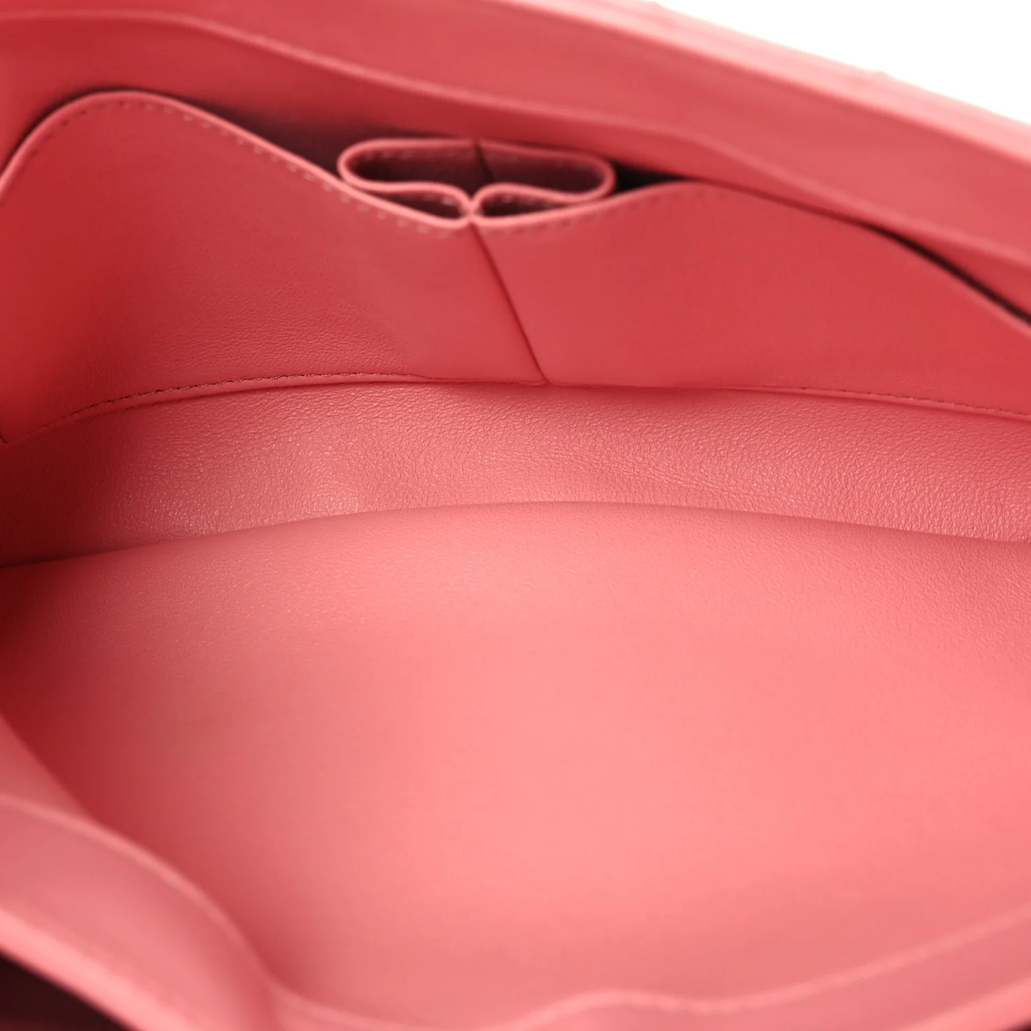 Lambskin Quilted Medium Trendy CC Flap Dual Handle Bag Pink - Image 6