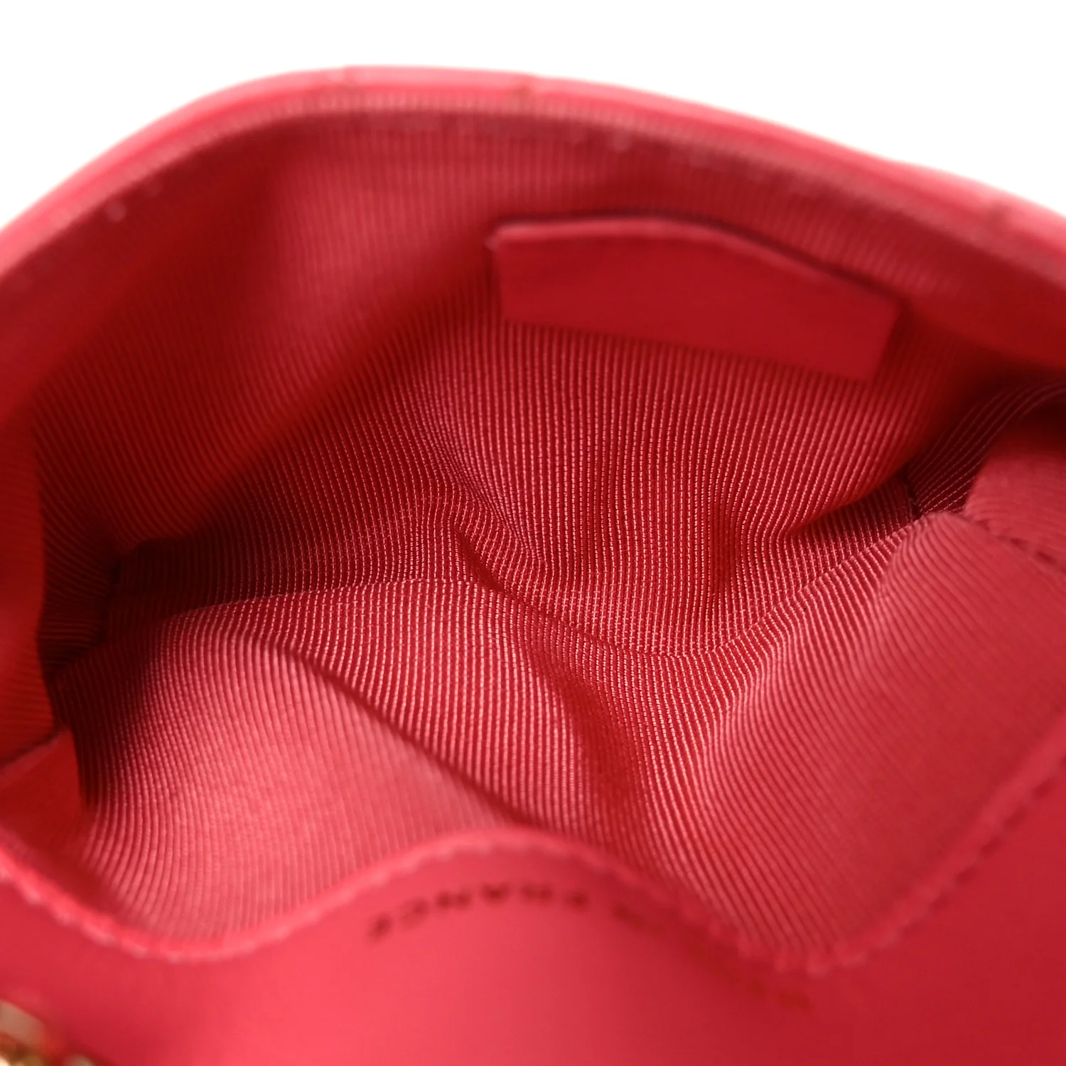 Lambskin Quilted Mini Chain Belt Bag Pink - Image 5