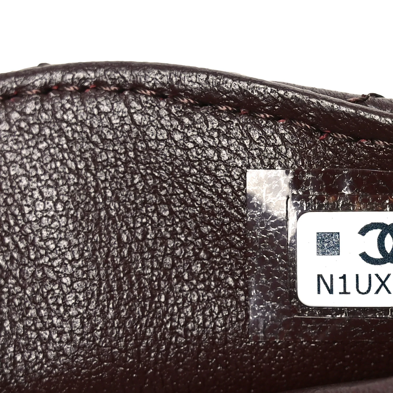 Lambskin Quilted Mini Double Flap With Hook Dark Brown - Image 7