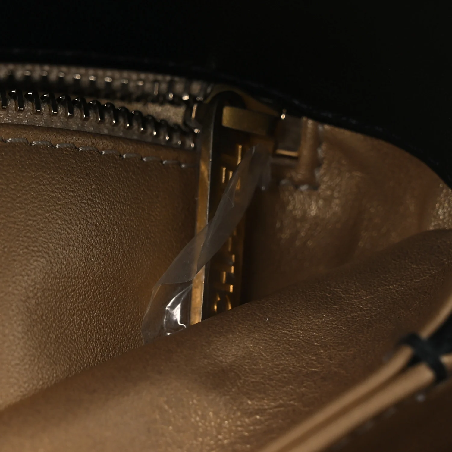 Lambskin Quilted Mini Medallion Multi Chain Flap Black - Image 10