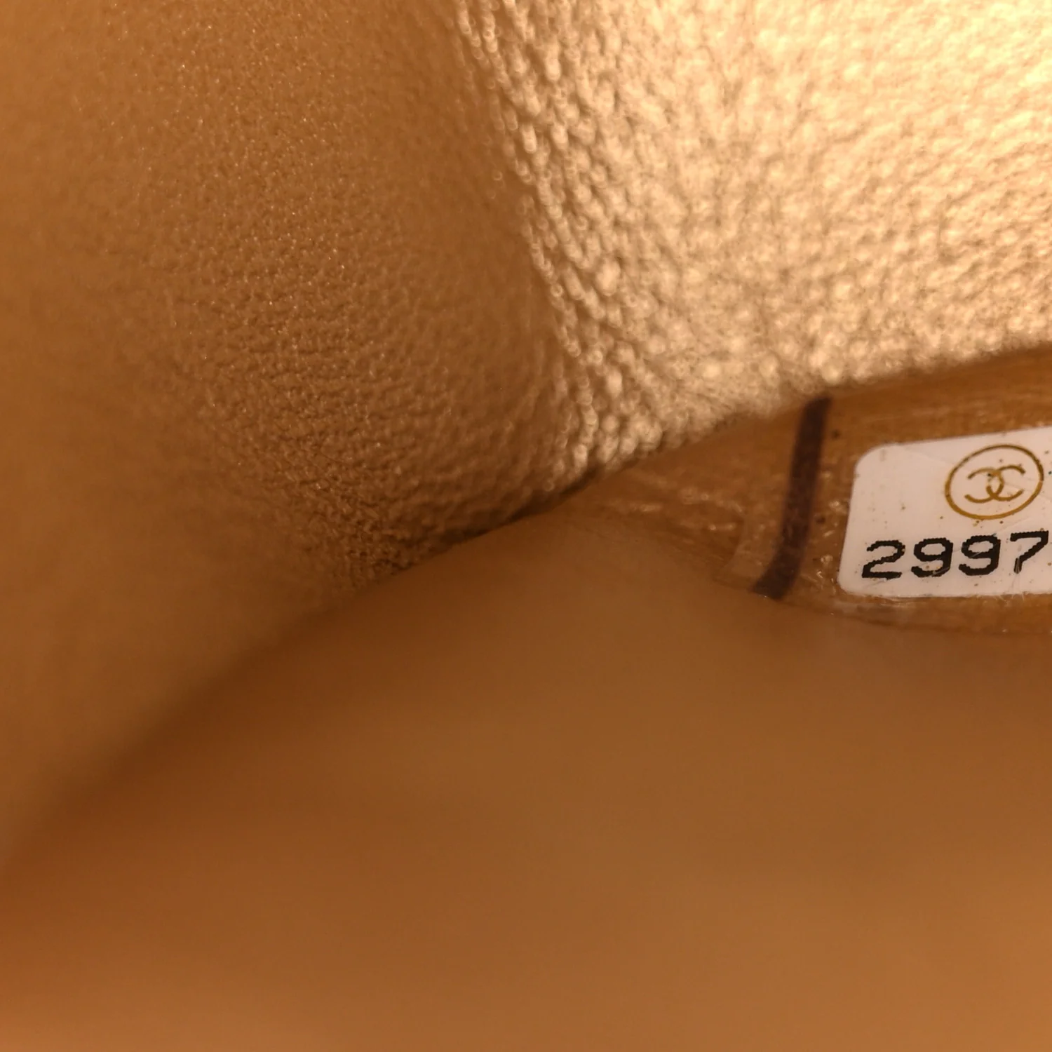 Lambskin Quilted Mini Pearl Crush Flap Light Grey - Image 7