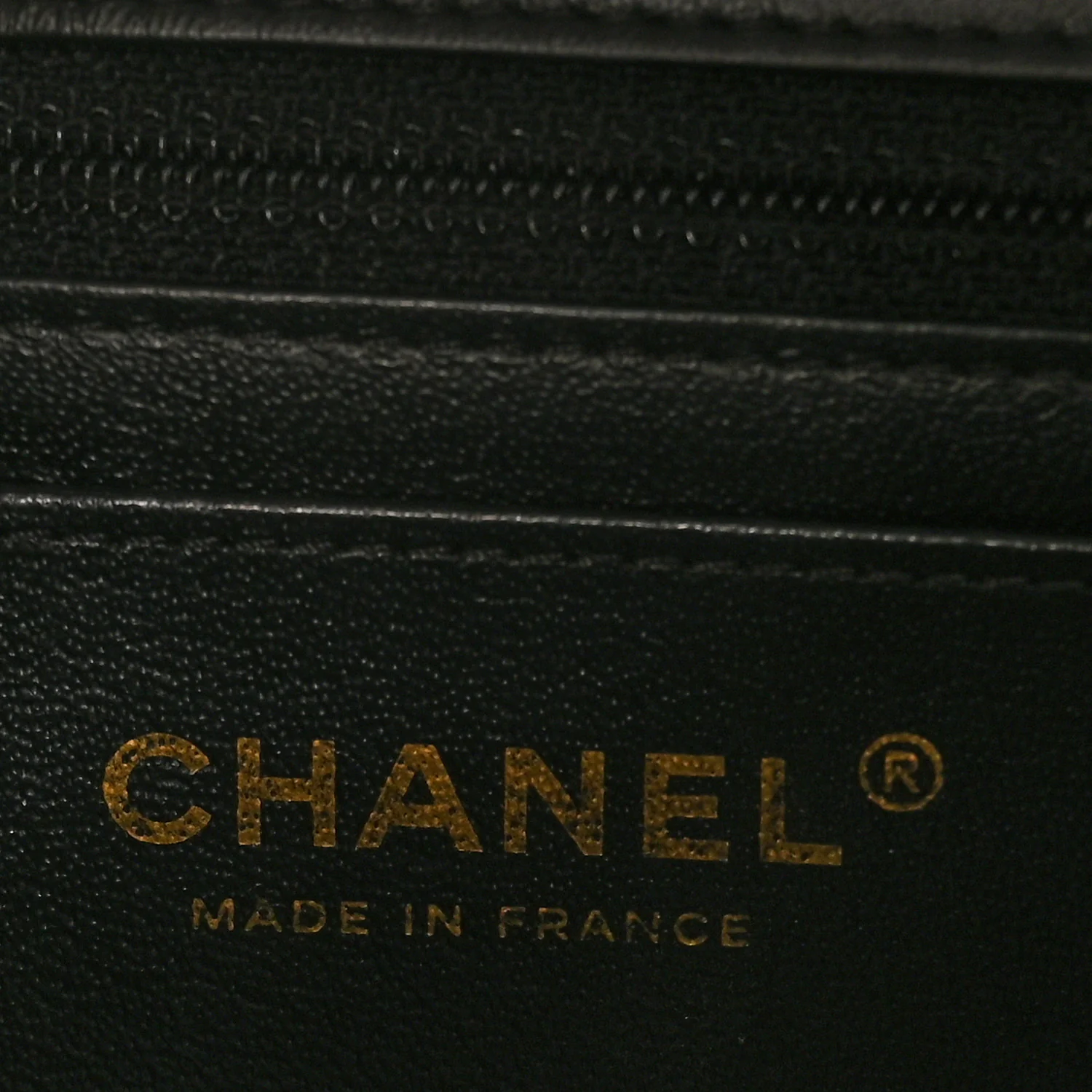 Lambskin Quilted Mini Rectangular Flap Black - Image 6