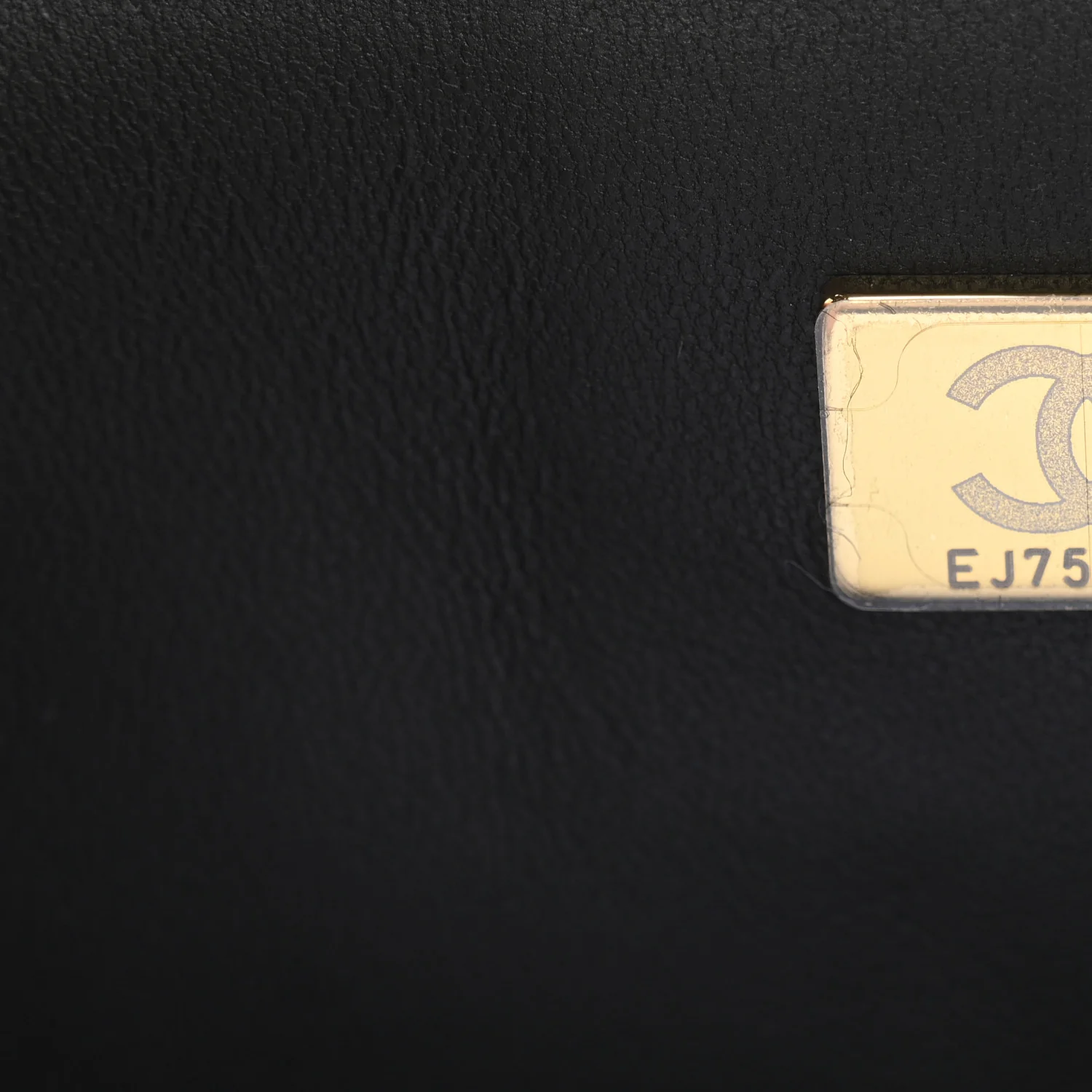 Lambskin Quilted Mini Rectangular Flap Black - Image 7