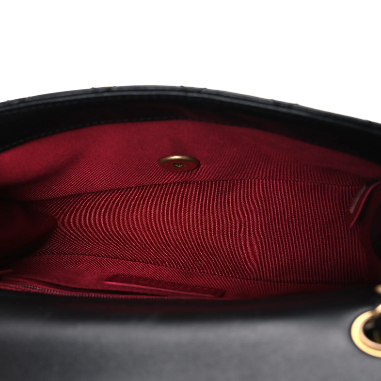 Lambskin Quilted Mini Romance Rectangular Flap Black - Image 5