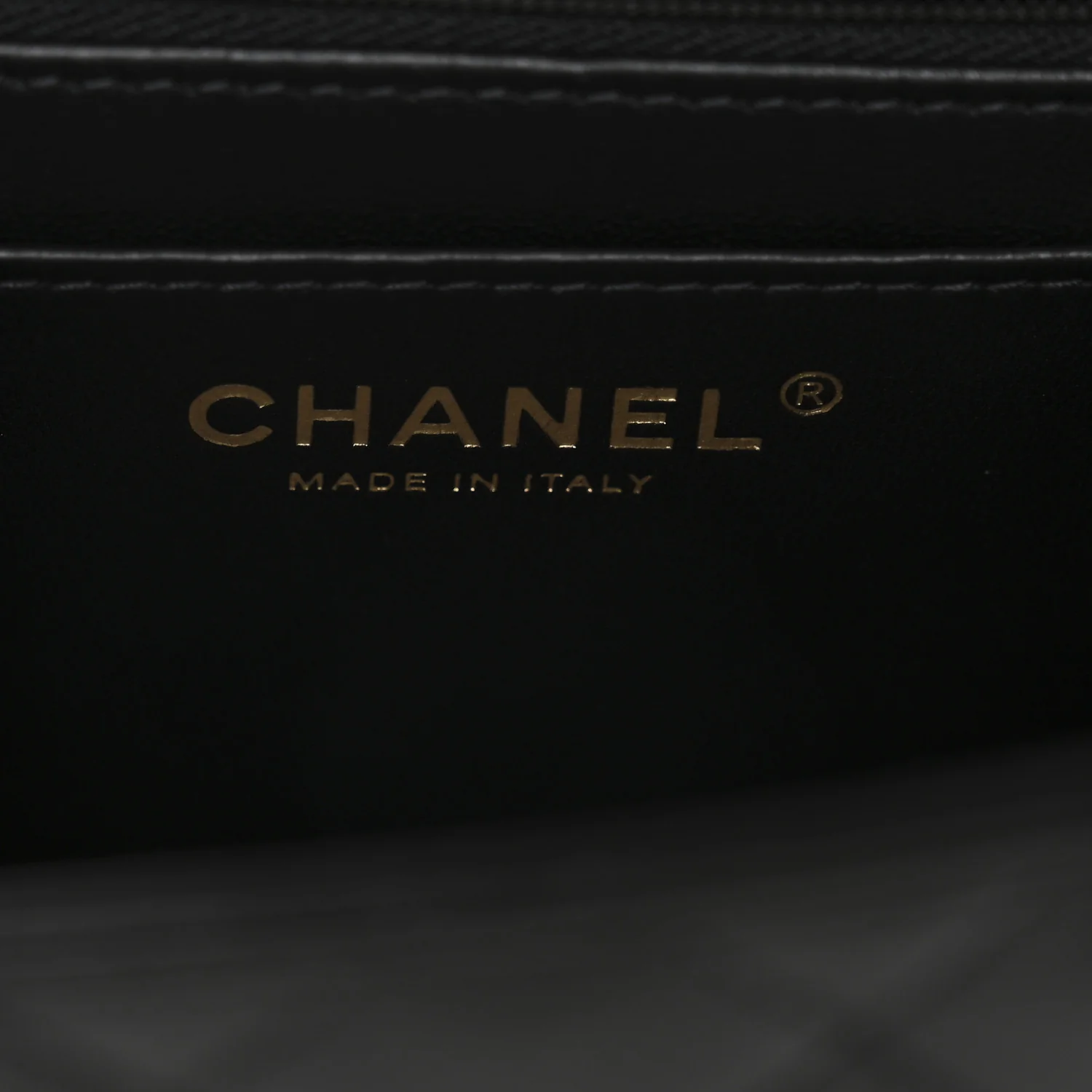 Lambskin Quilted Mini Square Flap Black - Image 6