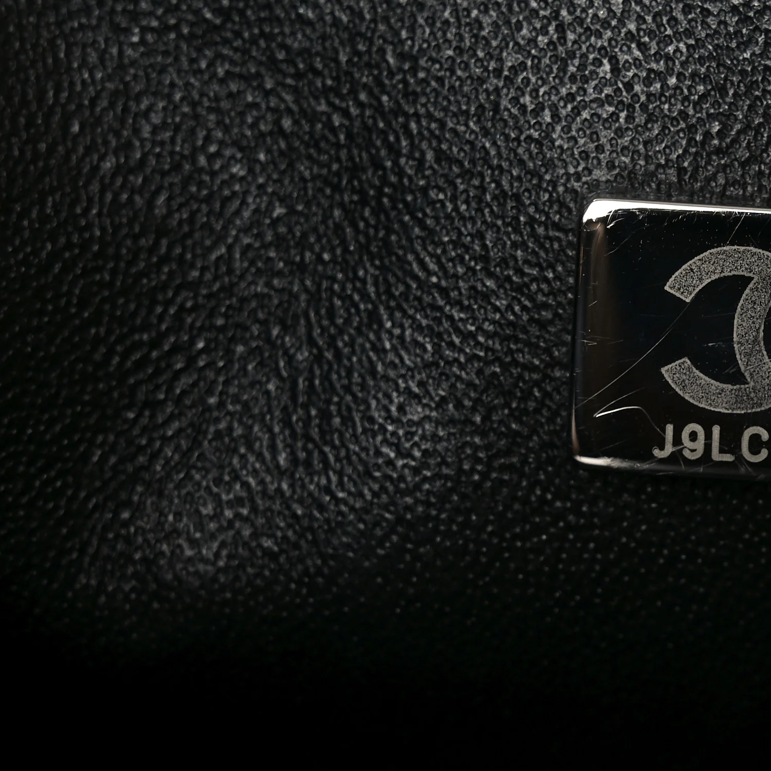 Lambskin Quilted Mini Square Flap So Black - Image 7