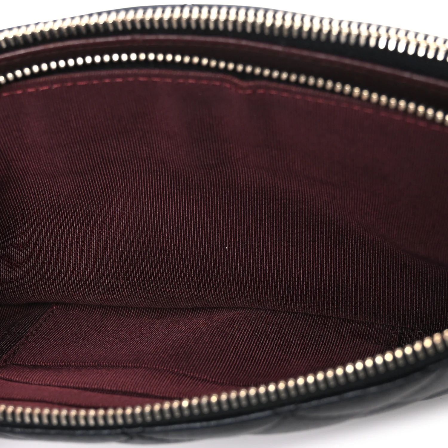 Lambskin Quilted Small Clutch With Chain Black - Image 5