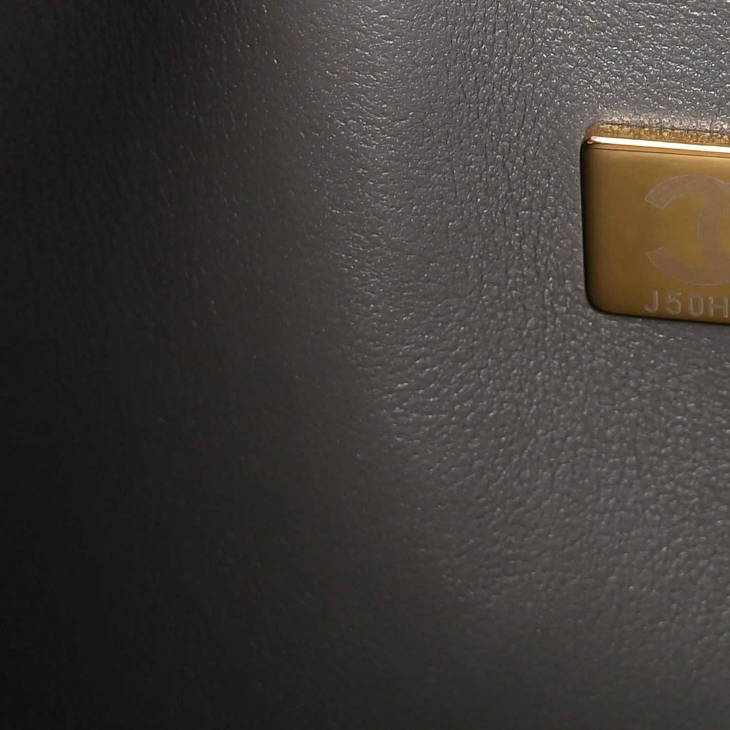 Lambskin Quilted Small Double Flap Grey - Image 7