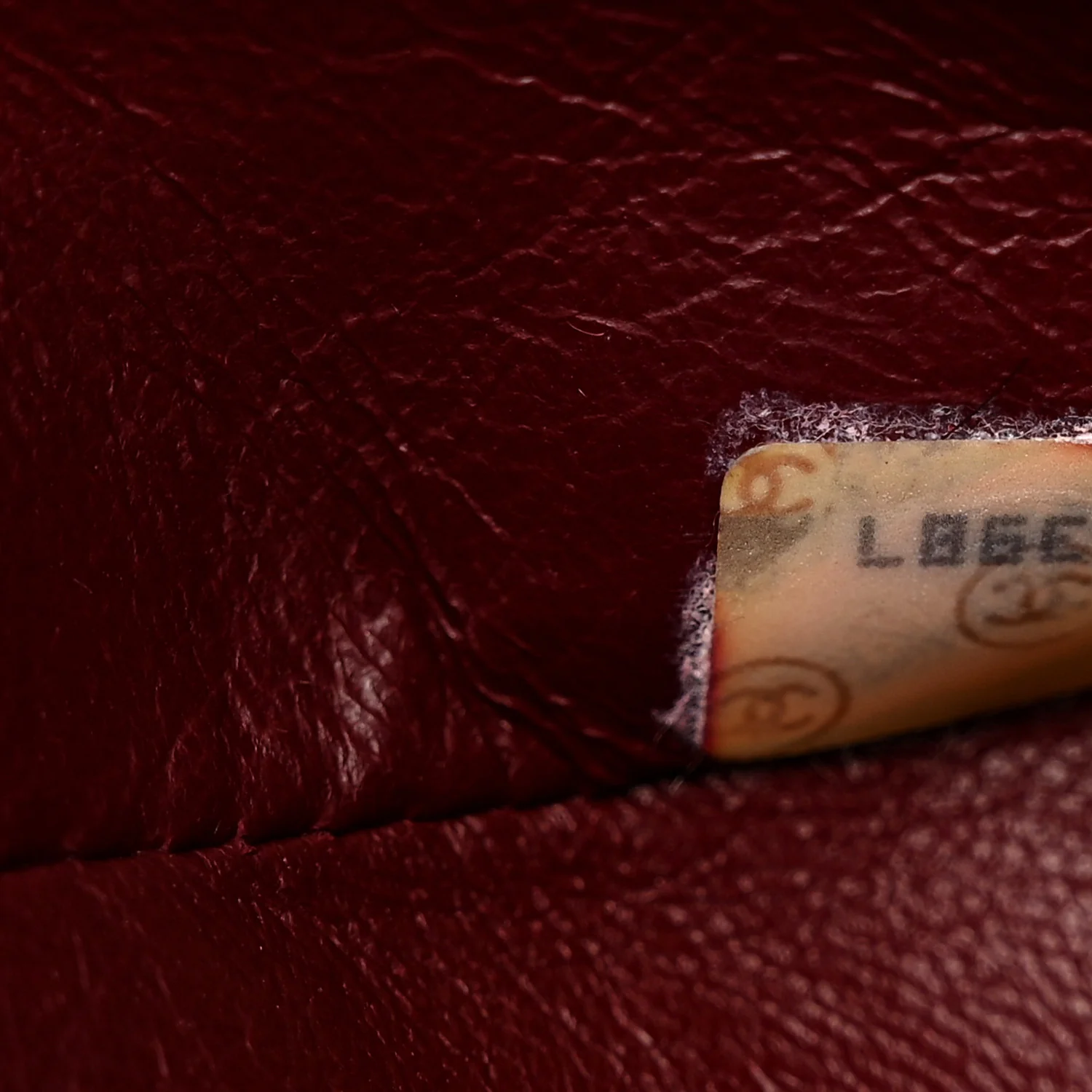 Lambskin Quilted Small Single Flap Navy - Image 6