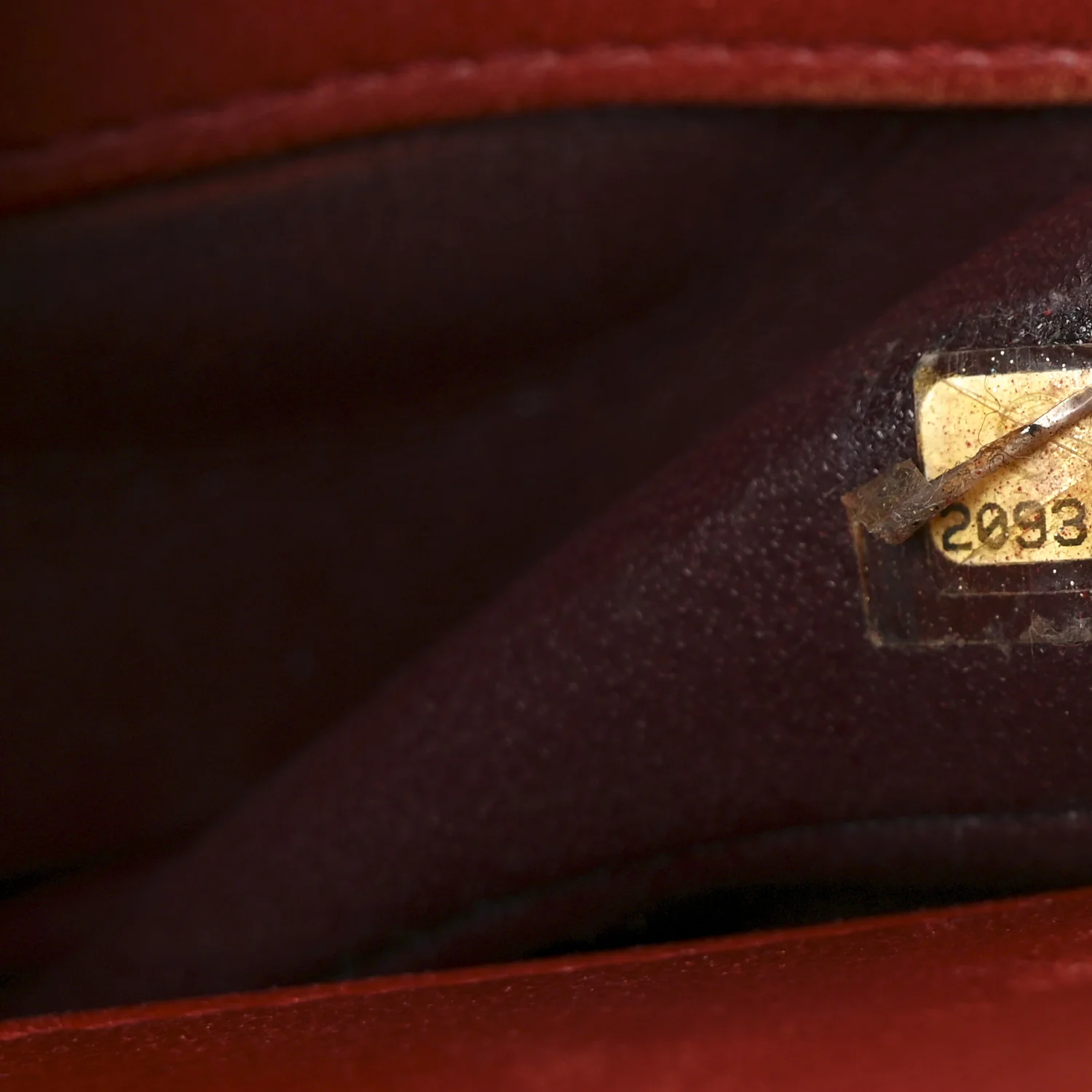 Lambskin Quilted Small Single Flap Red - Image 7