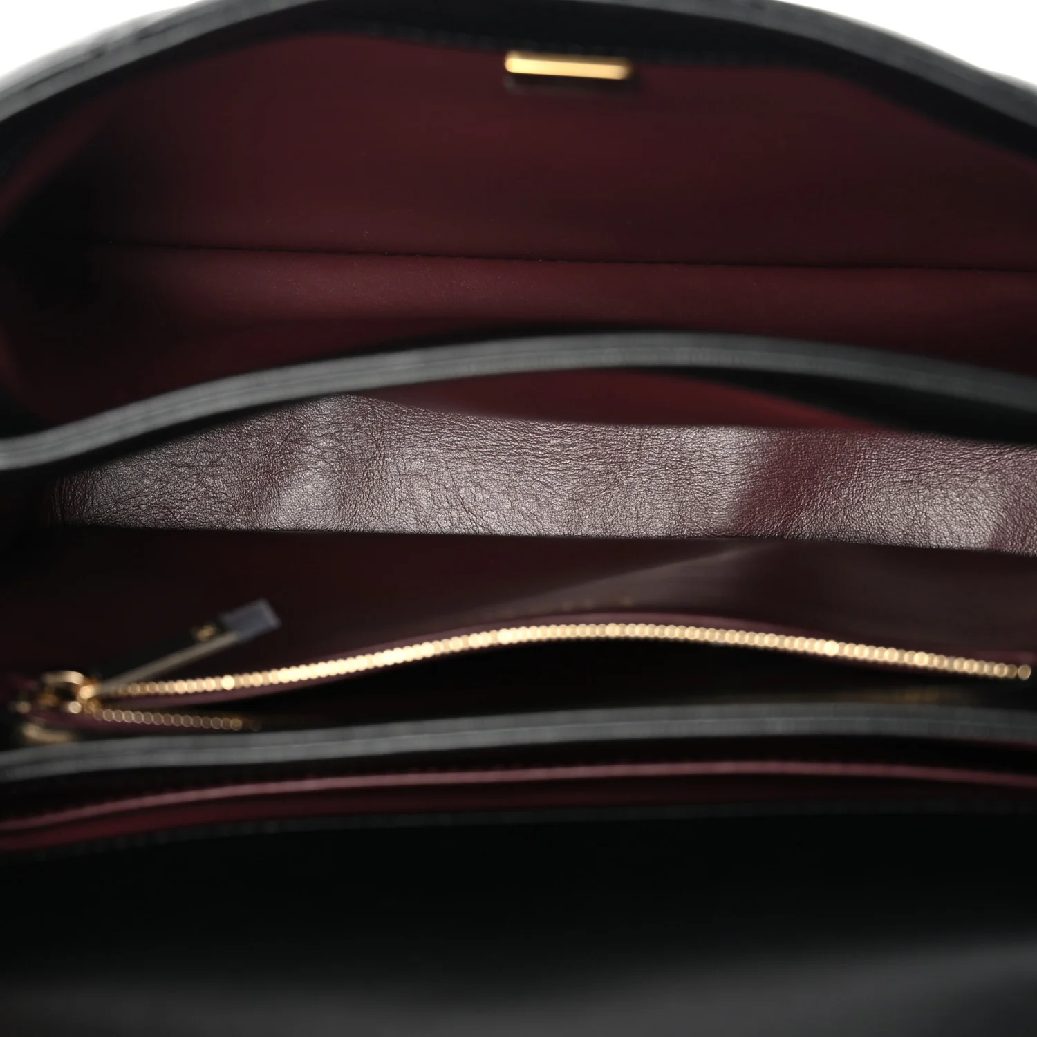 Lambskin Quilted Small Trendy CC Dual Handle Flap Bag Black - Image 5