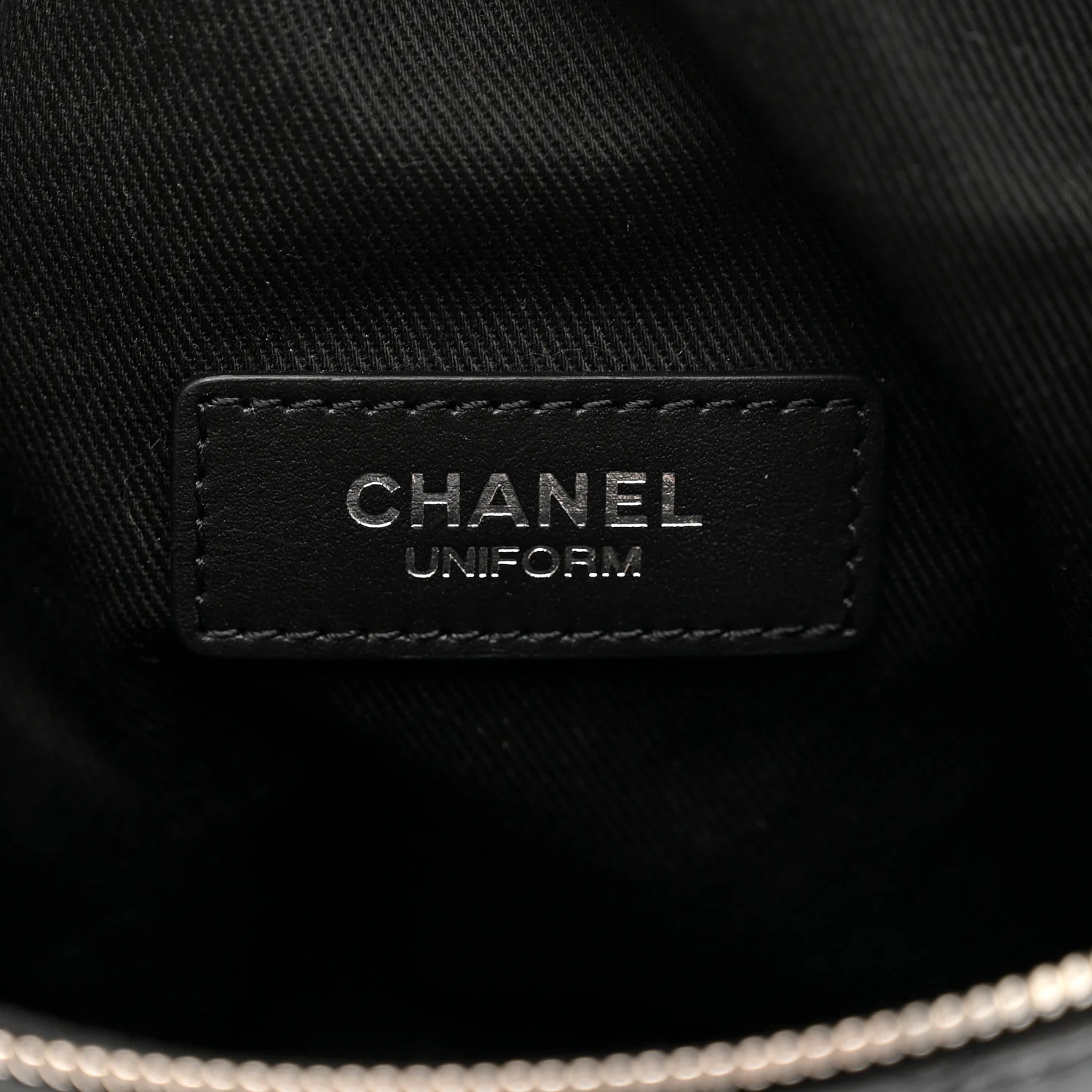 Lambskin Quilted Waist Belt Bag Black - Image 6