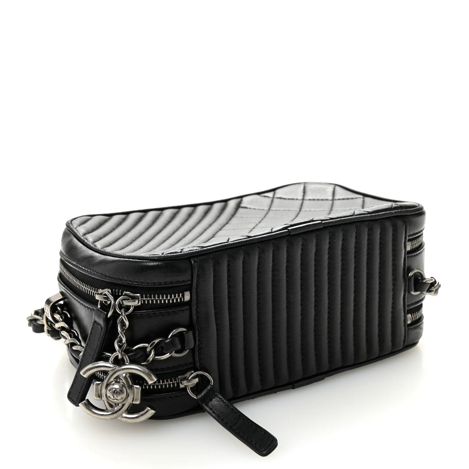 Lambskin Small Coco Boy Camera Case Black - Image 4
