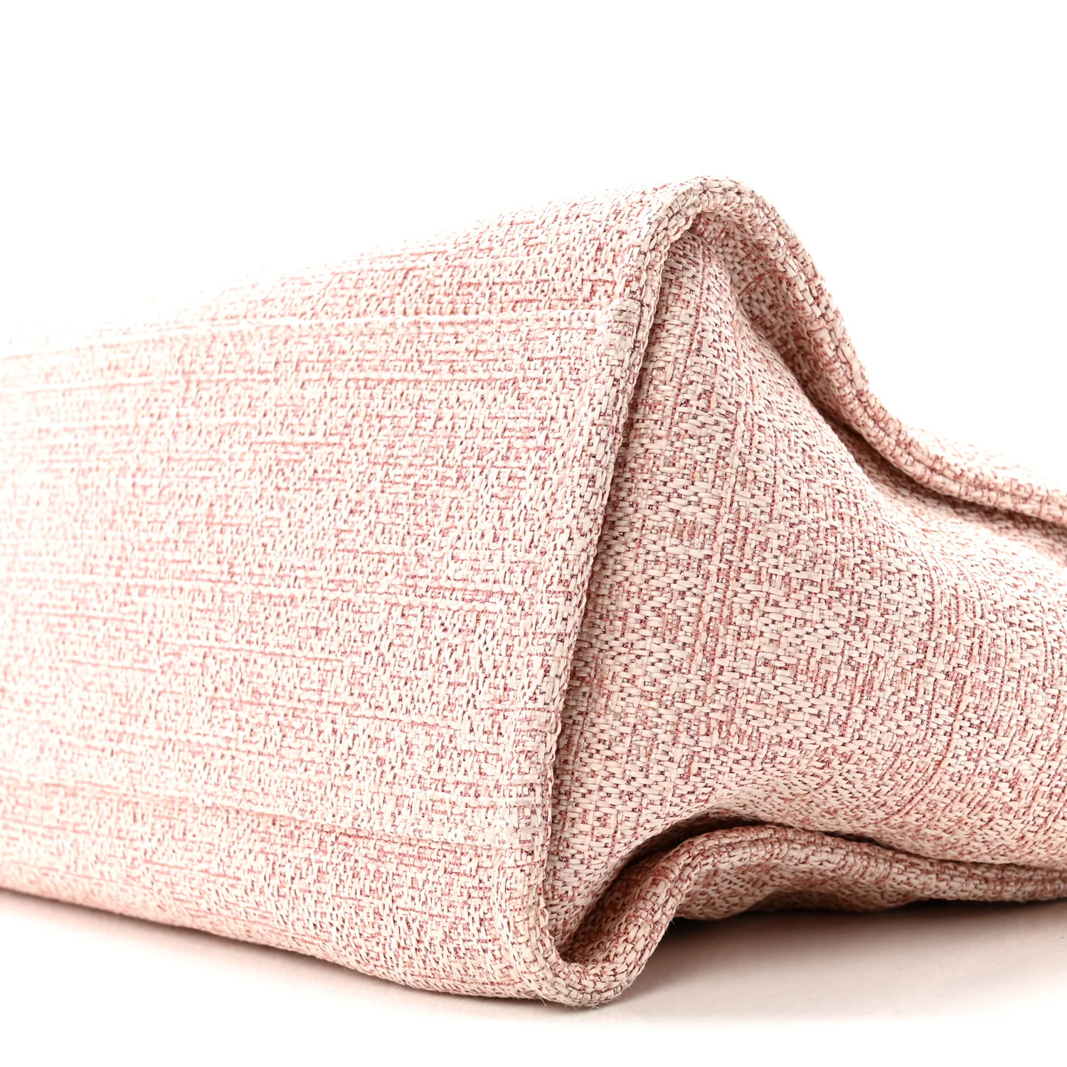 Lurex Boucle Deauville Medium Tote Pink - Image 10