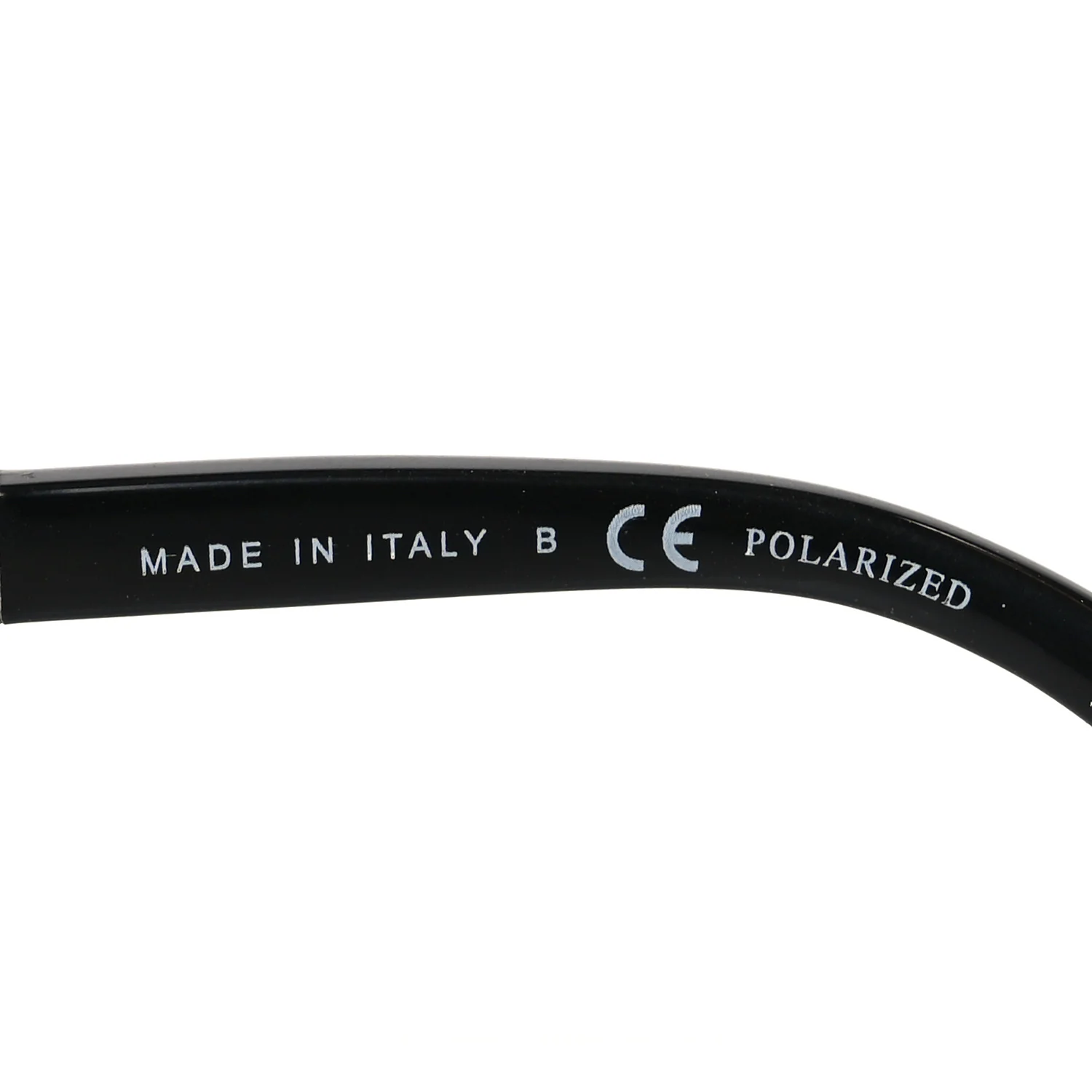 Metal Calfskin Polarized CC Chain Pilot Sunglasses 5439-Q-A Black - Image 12
