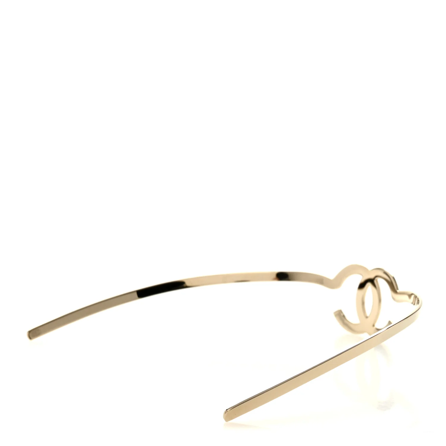 Metal CC Headband Light Gold - Image 4