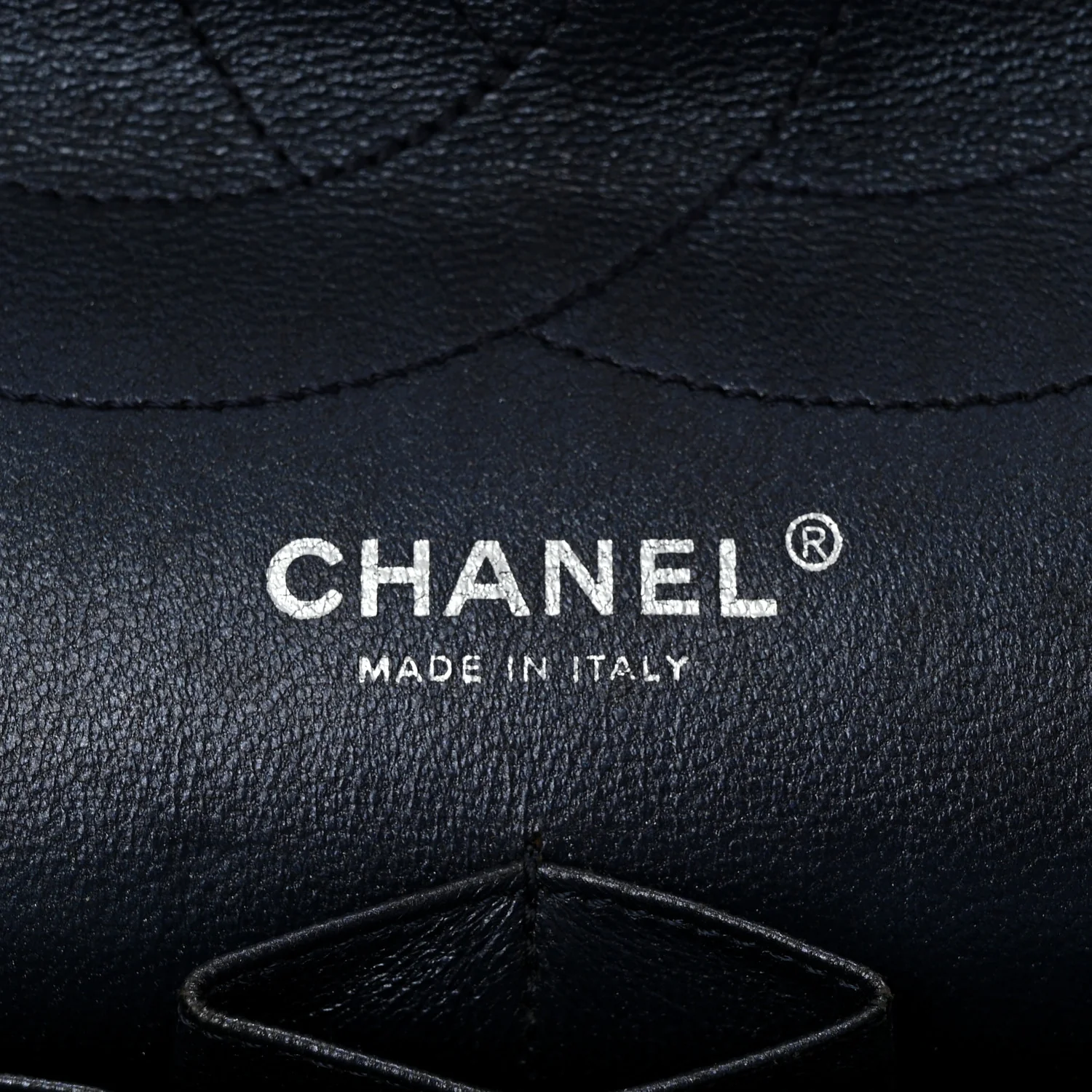 Metallic Aged Calfskin Quilted 2.55 Reissue 228 Flap Blue - Image 6