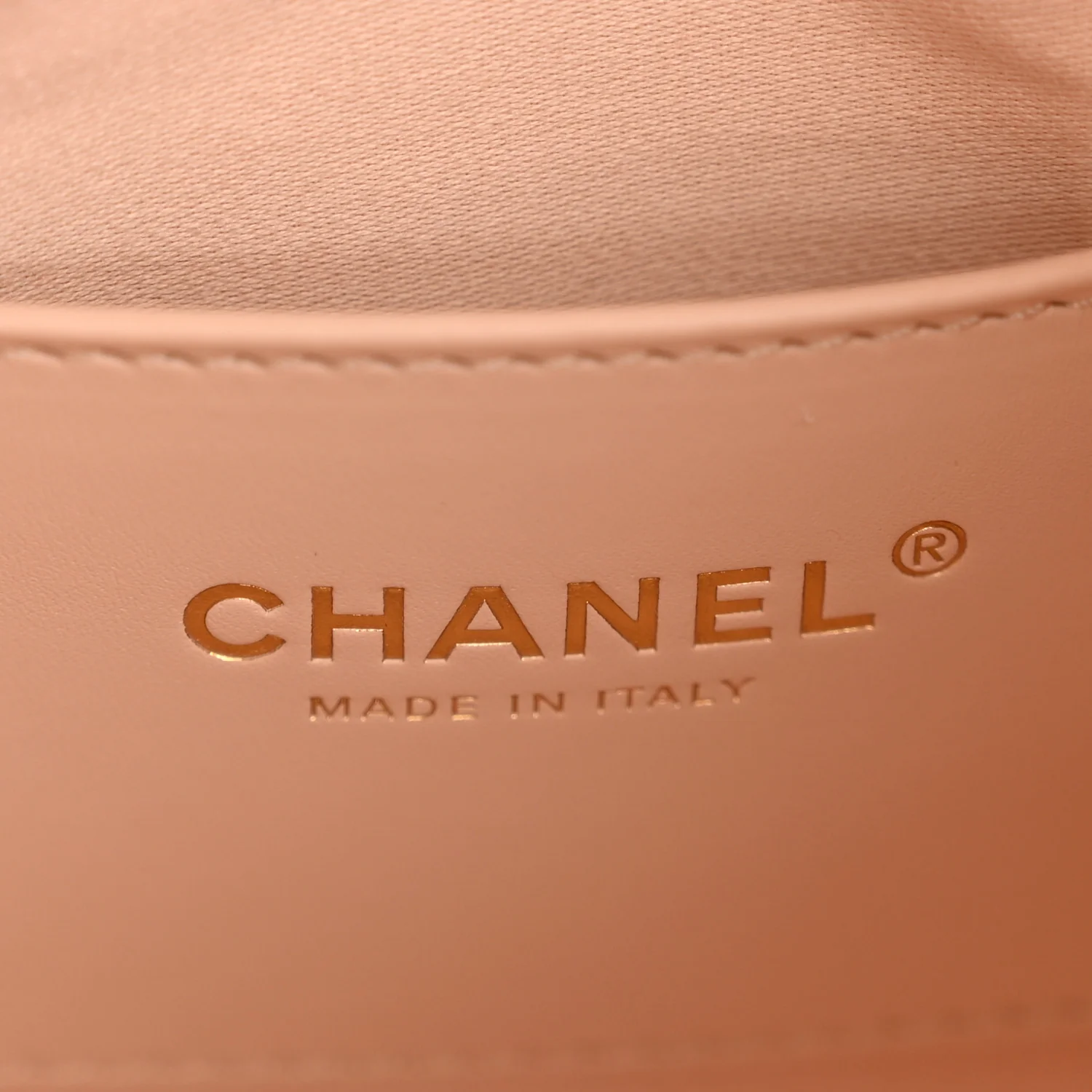 Metallic Caviar Quilted Small Chanel 25 Handbag Copper - Image 6