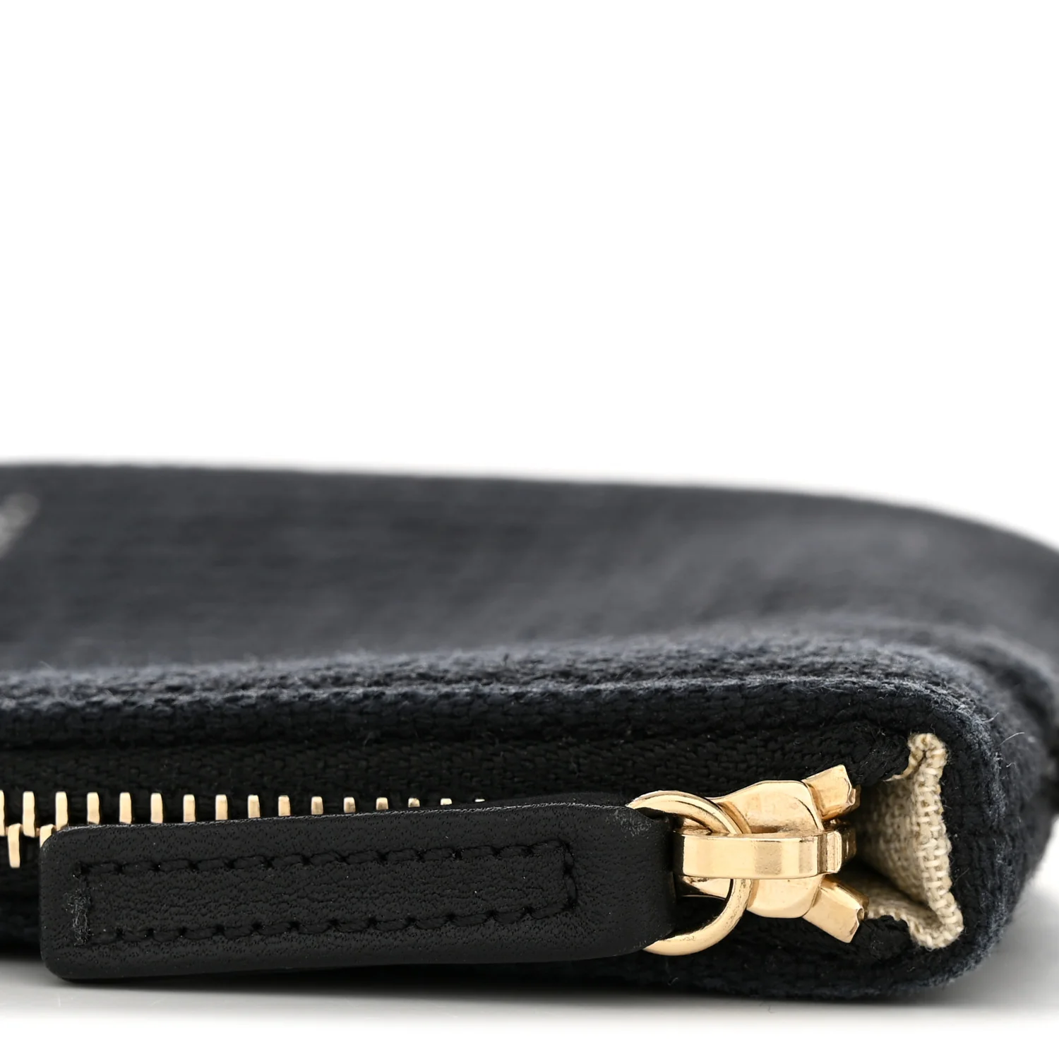Mixed Fibers Deauville Pouch Black - Image 7