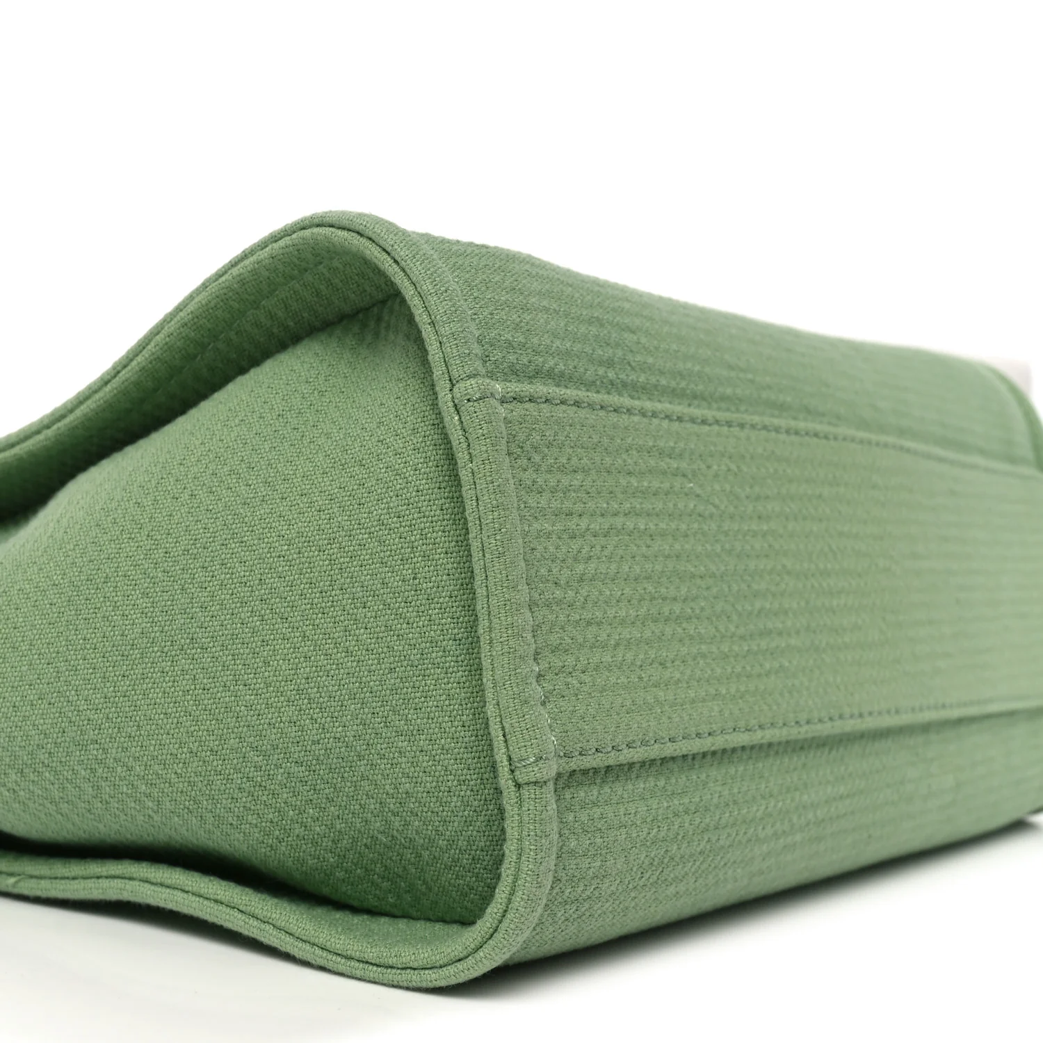 Mixed Fibers Small Deauville Tote Green - Image 10