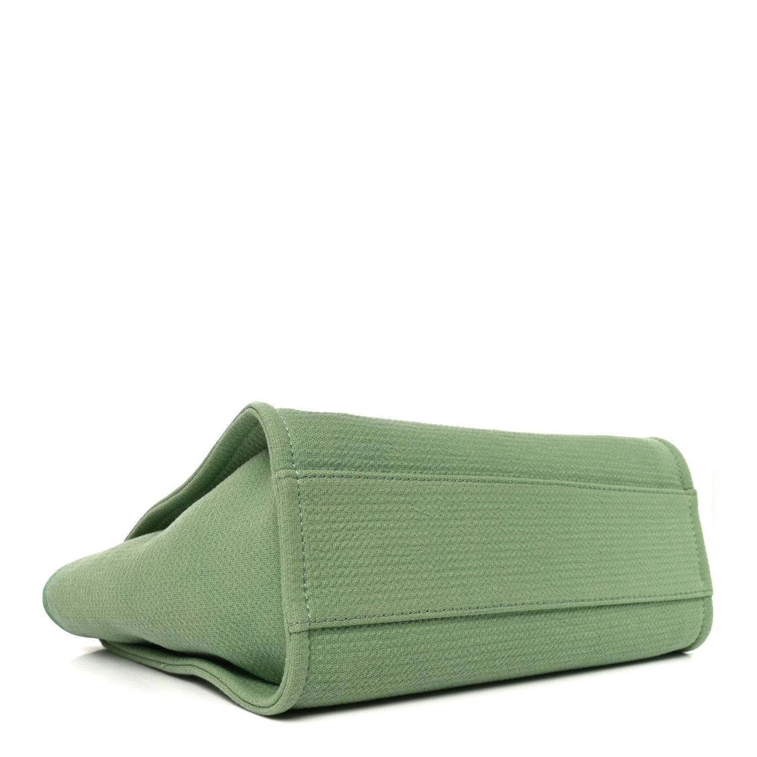 Mixed Fibers Small Deauville Tote Green - Image 5