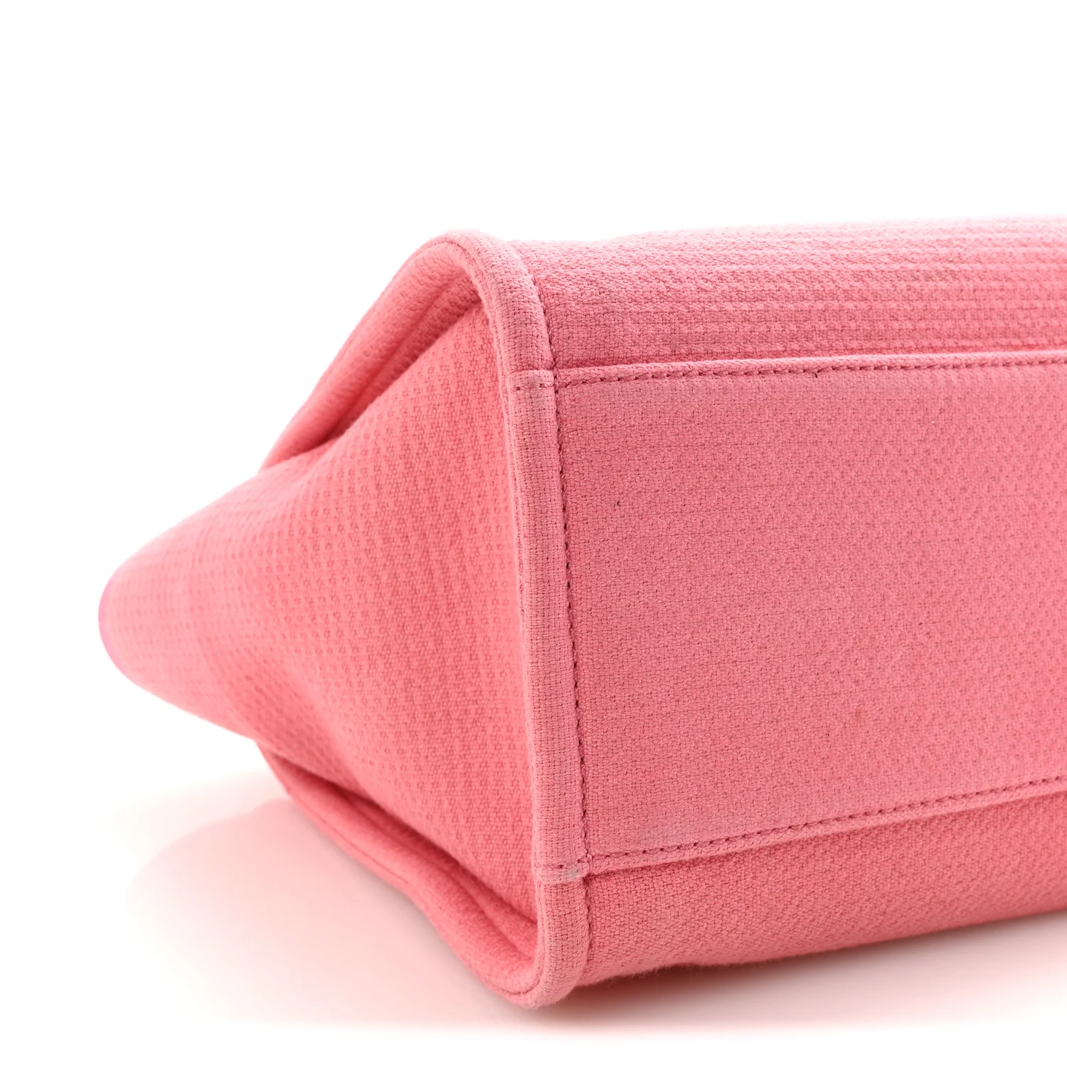 Mixed Fibers Small Deauville Tote Pink - Image 10