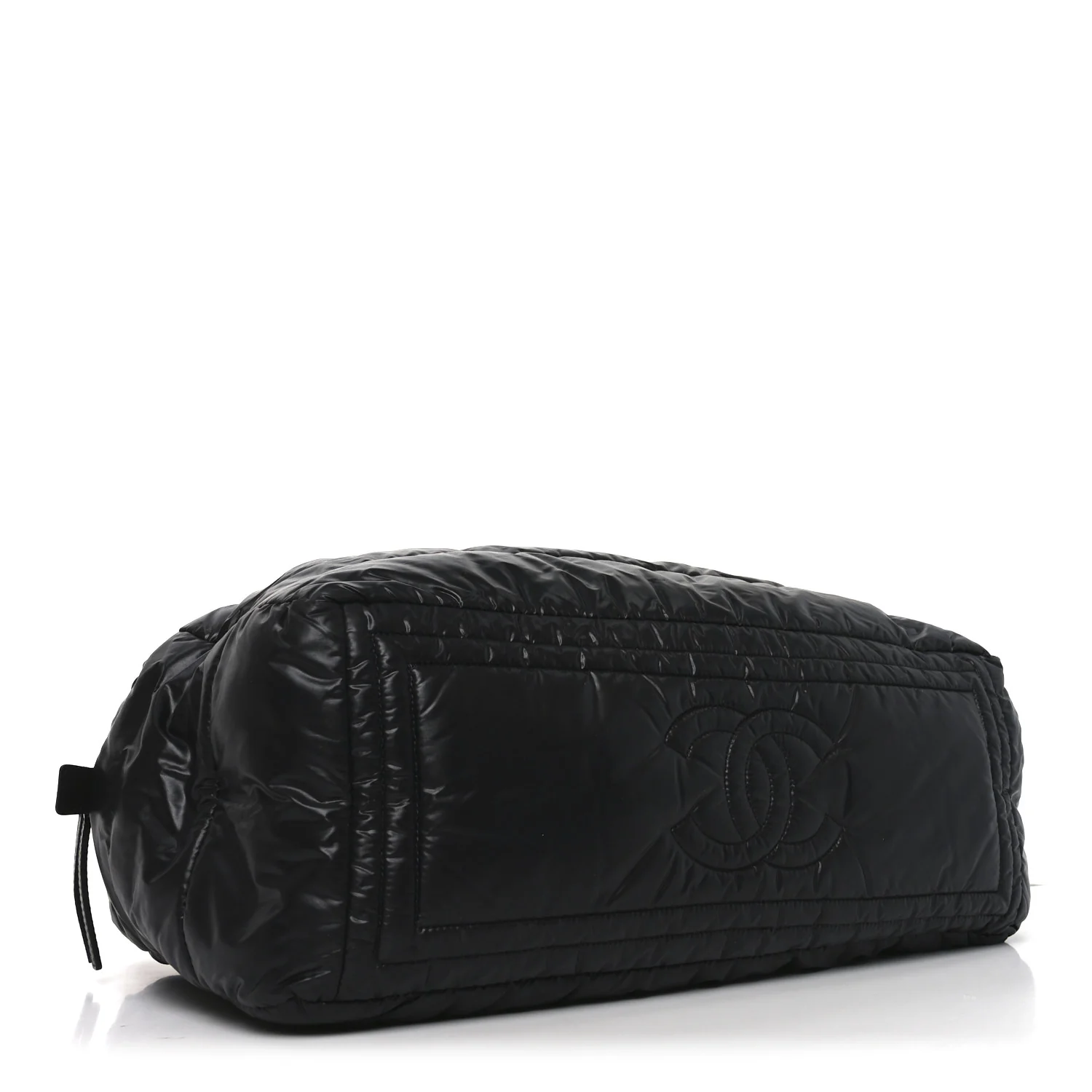 Nylon Coco Cocoon Large Reversible Tote Black - Image 4