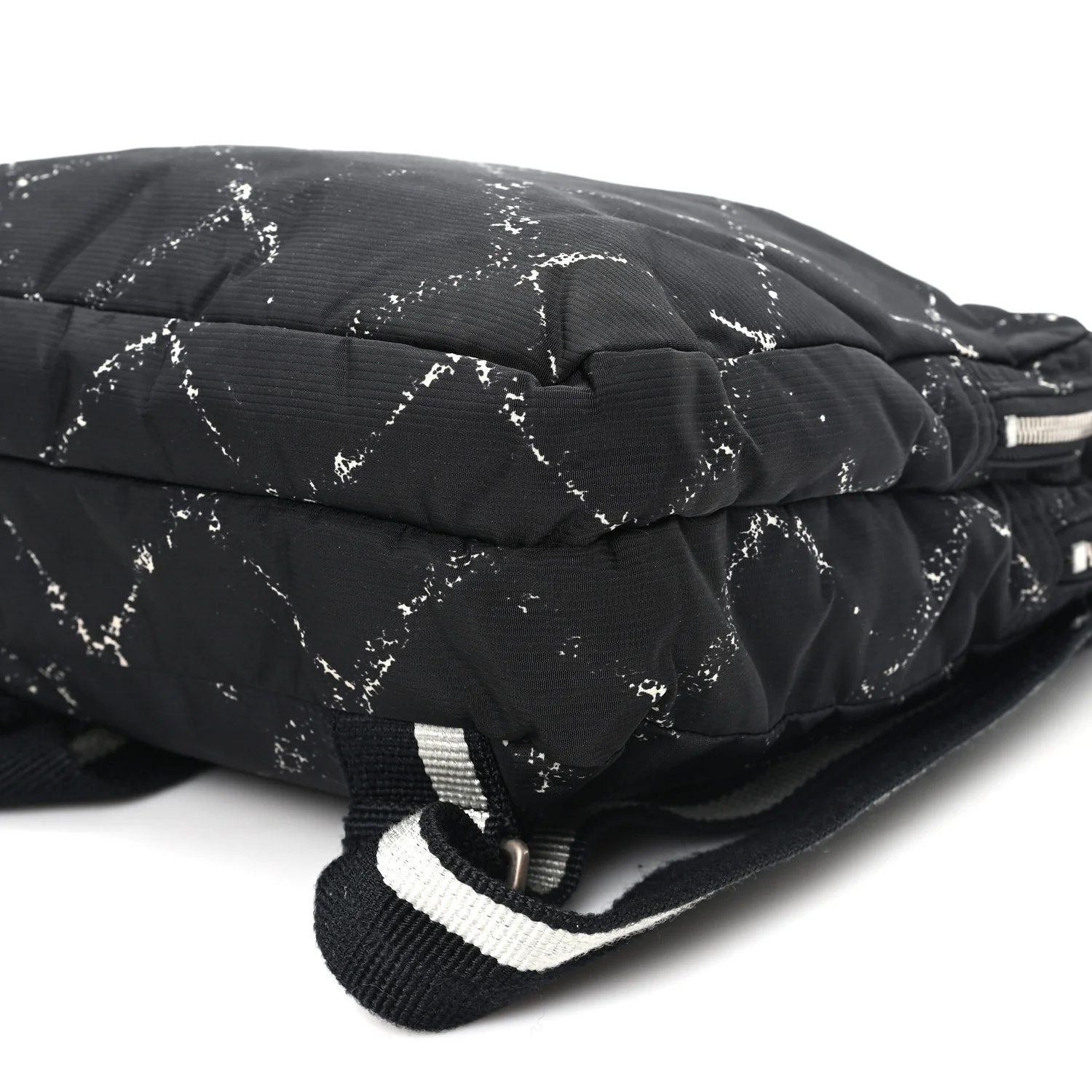 Nylon Travel Backpack Black - Image 10
