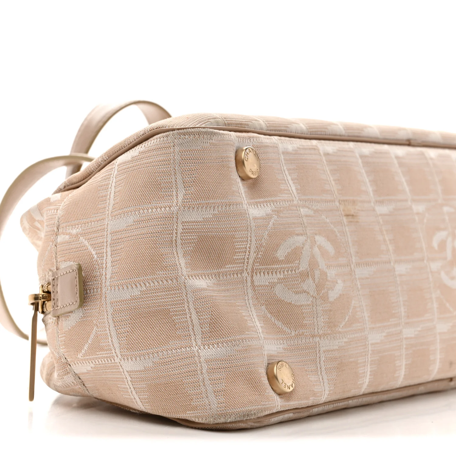 Nylon Travel Bowler Beige - Image 10