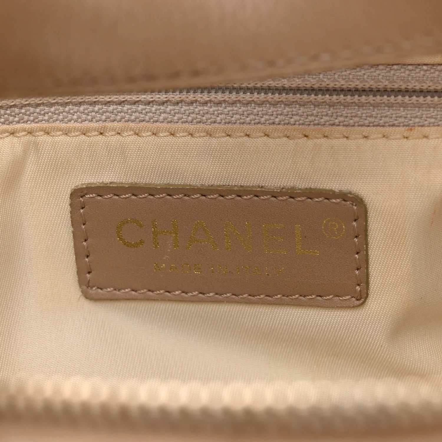 Nylon Travel Bowler Beige - Image 6