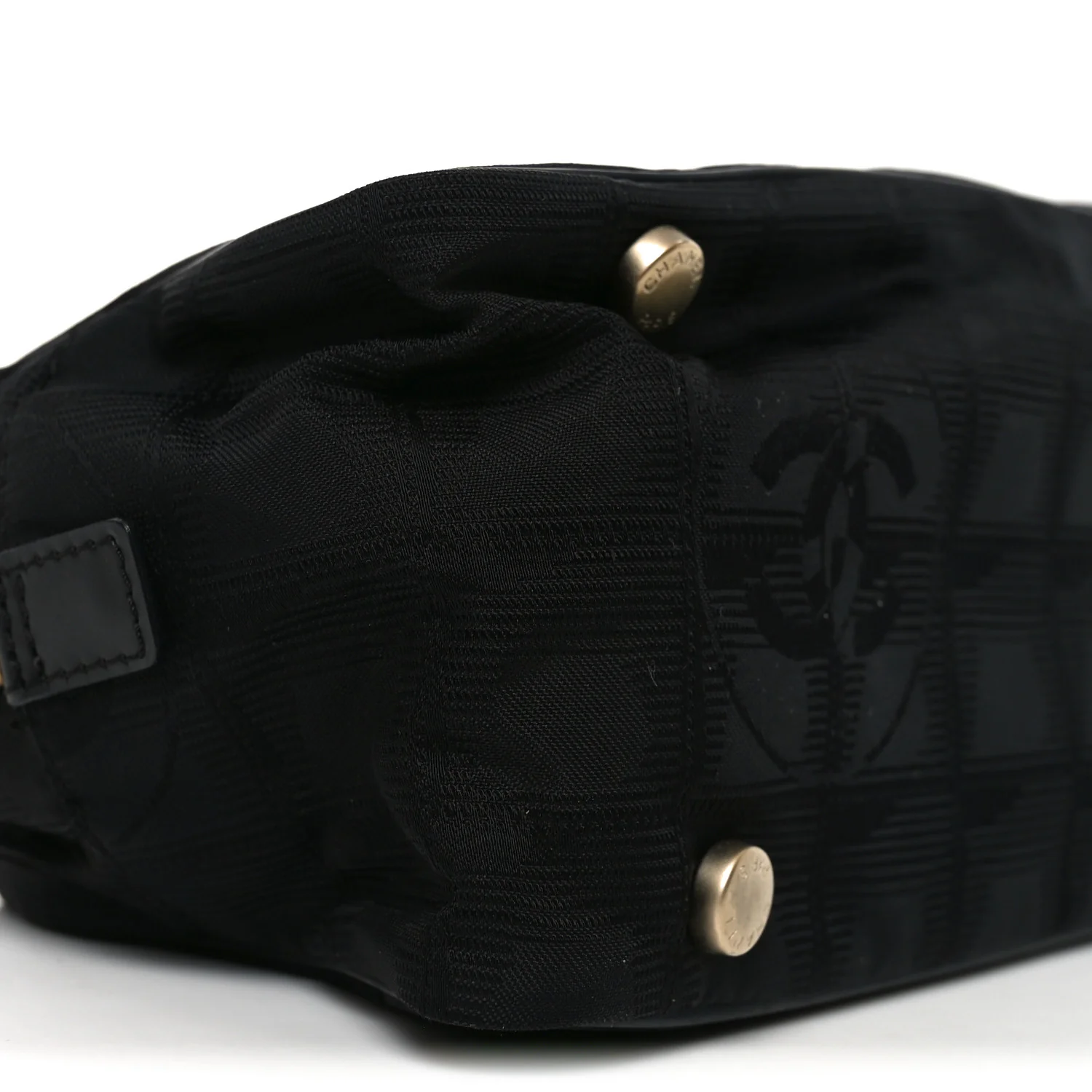 Nylon Travel Bowler Black - Image 9