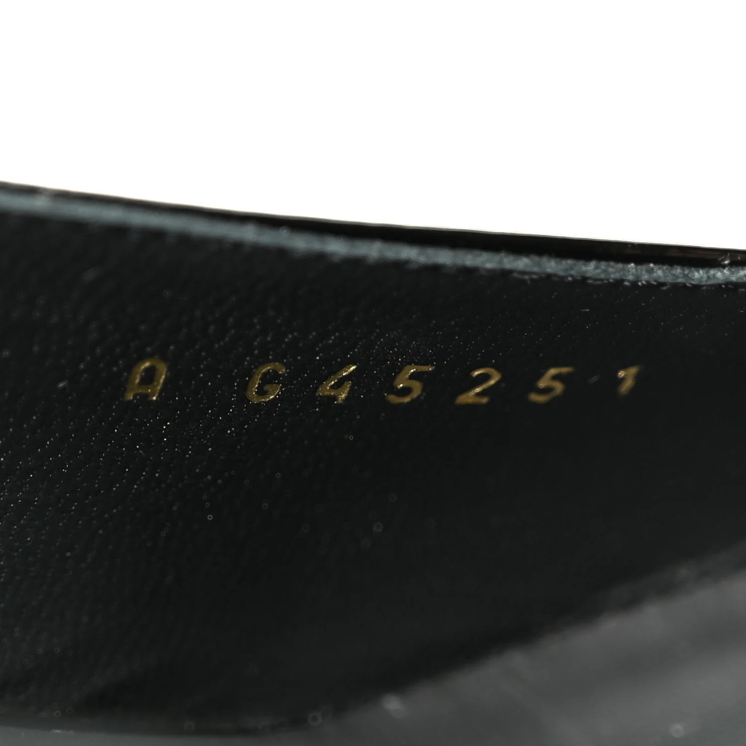 Patent Calfskin Cap Toe CC Slingback Pumps 36 Black - Image 9