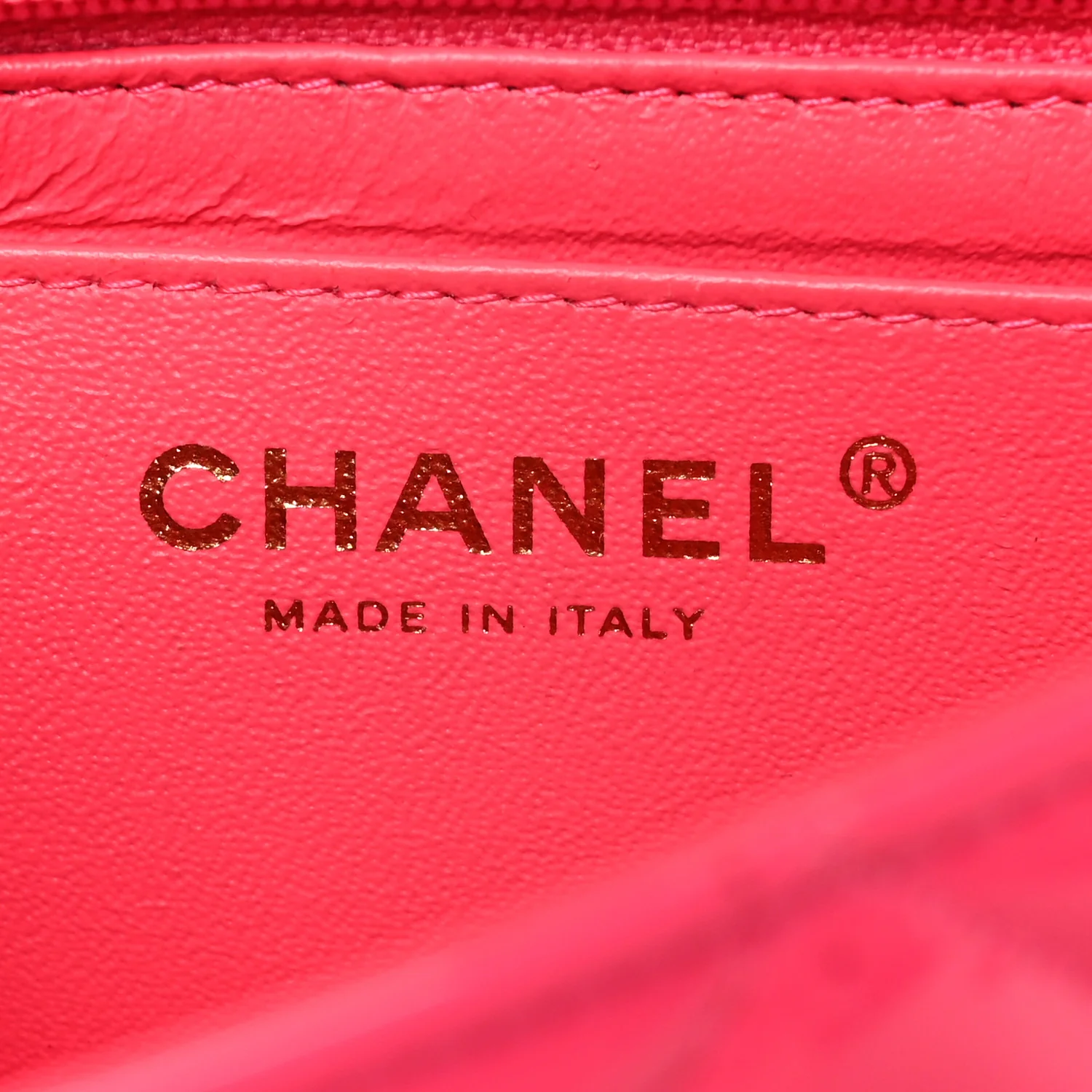 Patent Calfskin Quilted Mini Rectangular Flap Pink - Image 6