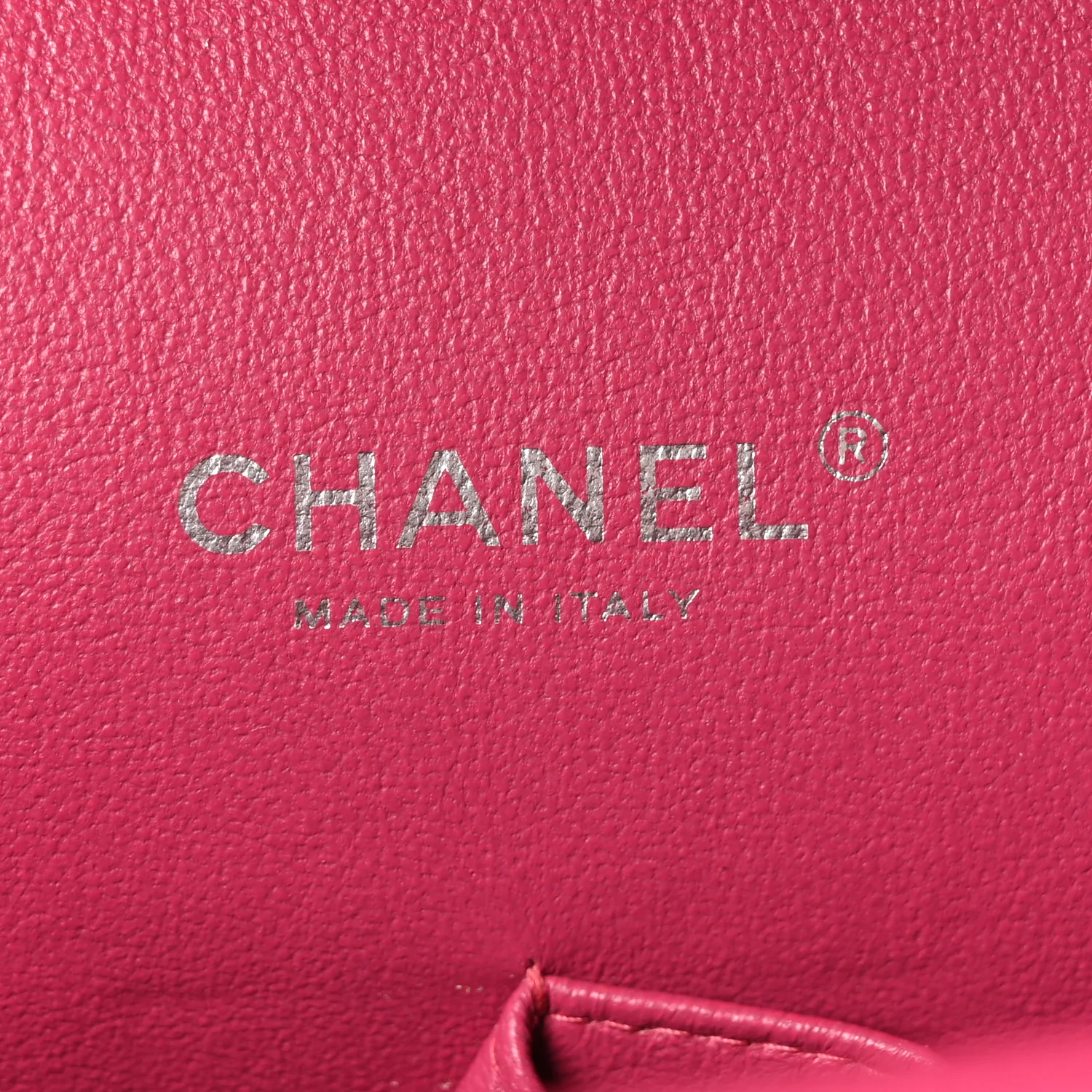 Patent Maxi Quilted Double Flap Dark Pink - Image 6
