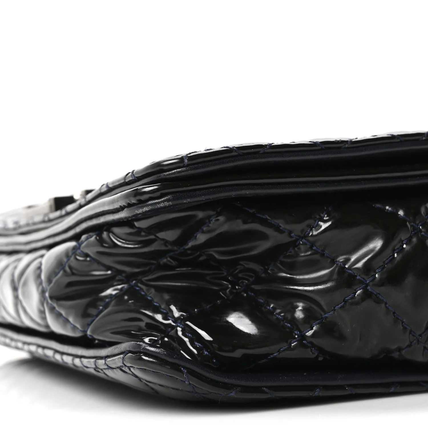 Patent New Medium Boy Reverso Flap Black - Image 10