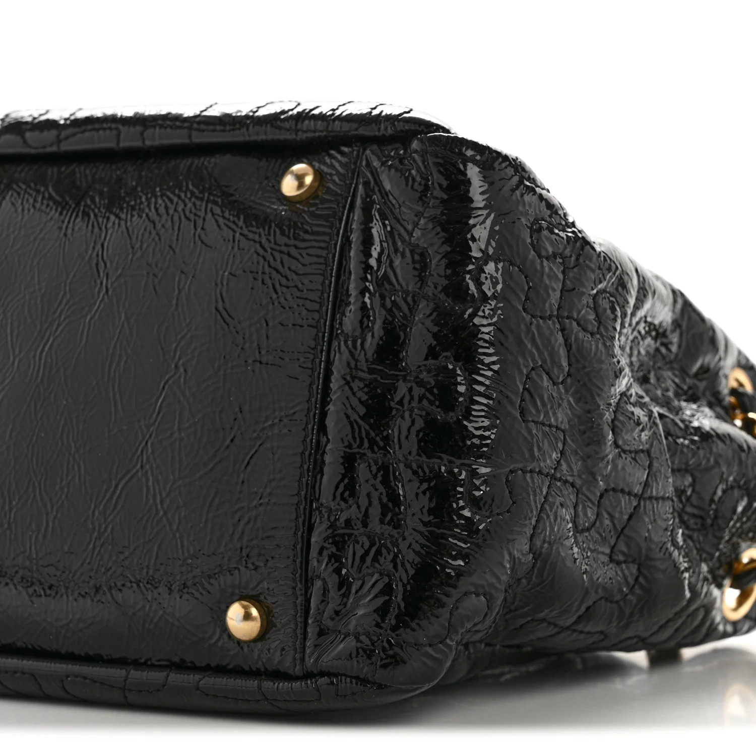 Patent Puzzle Accordion Flap Bag Black - Image 10