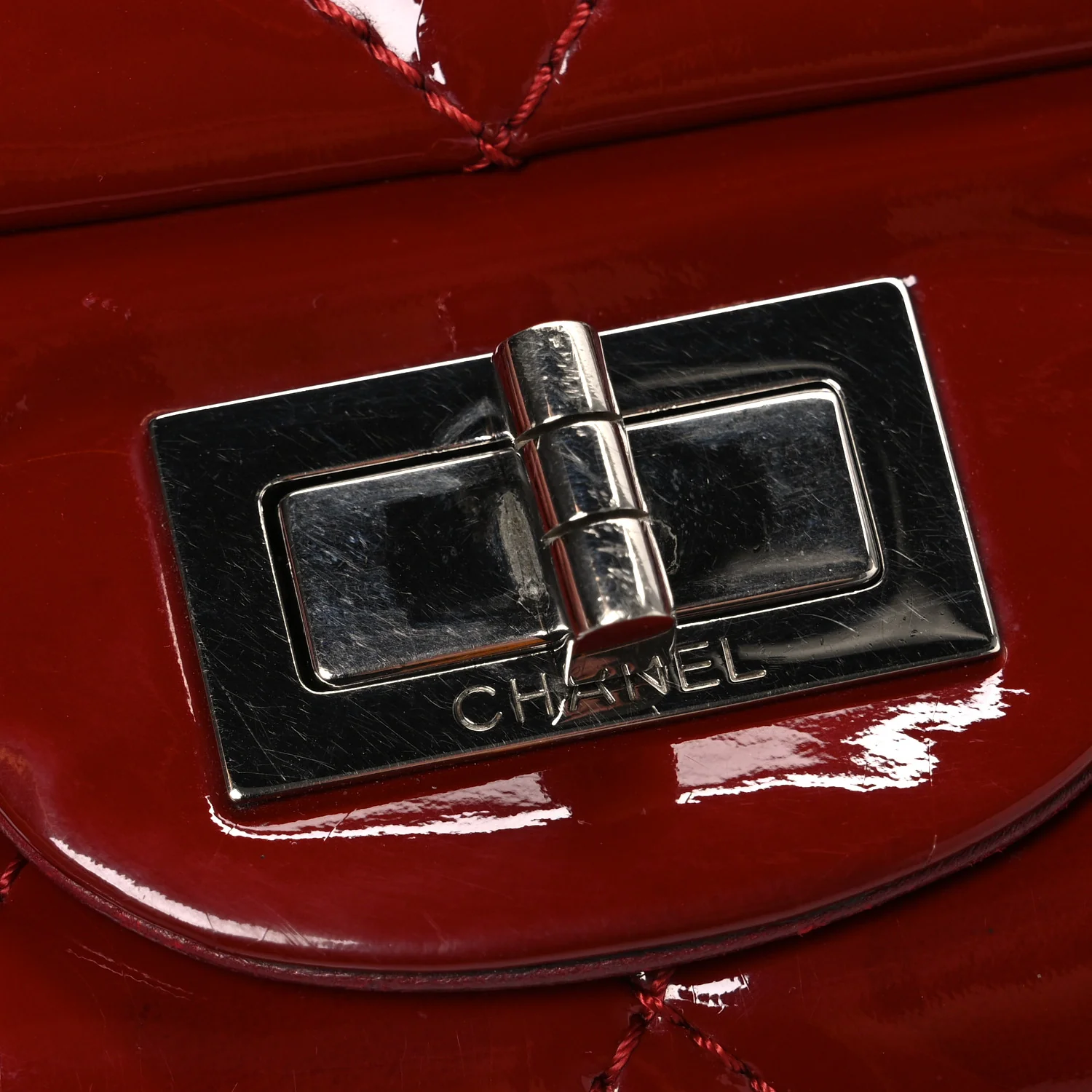Patent Quilted 2.55 Reissue 226 Flap Red - Image 11