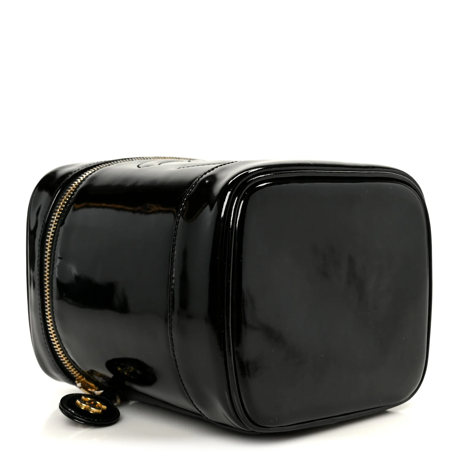 Patent Timeless Vanity Cosmetic Case Black - Image 4