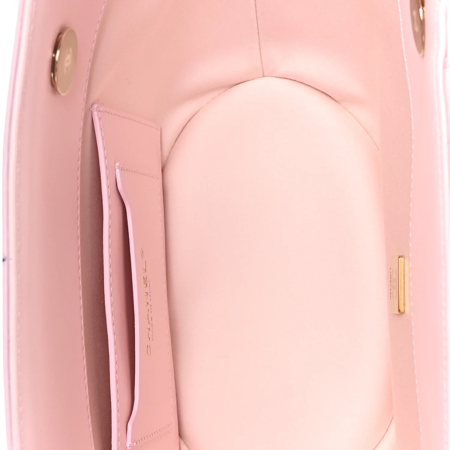 Raffia Lambskin Small Wicker Tote Beige Light Pink - Image 6