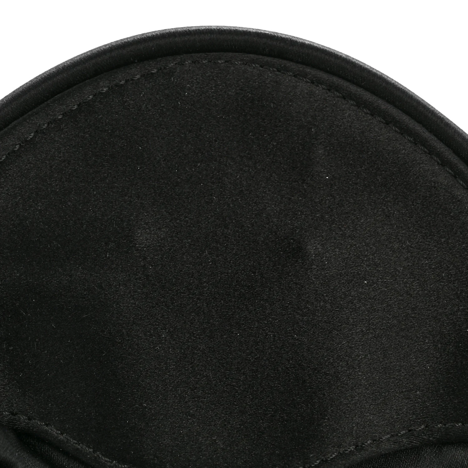 Satin Quilted Flap Clutch Black - Image 11