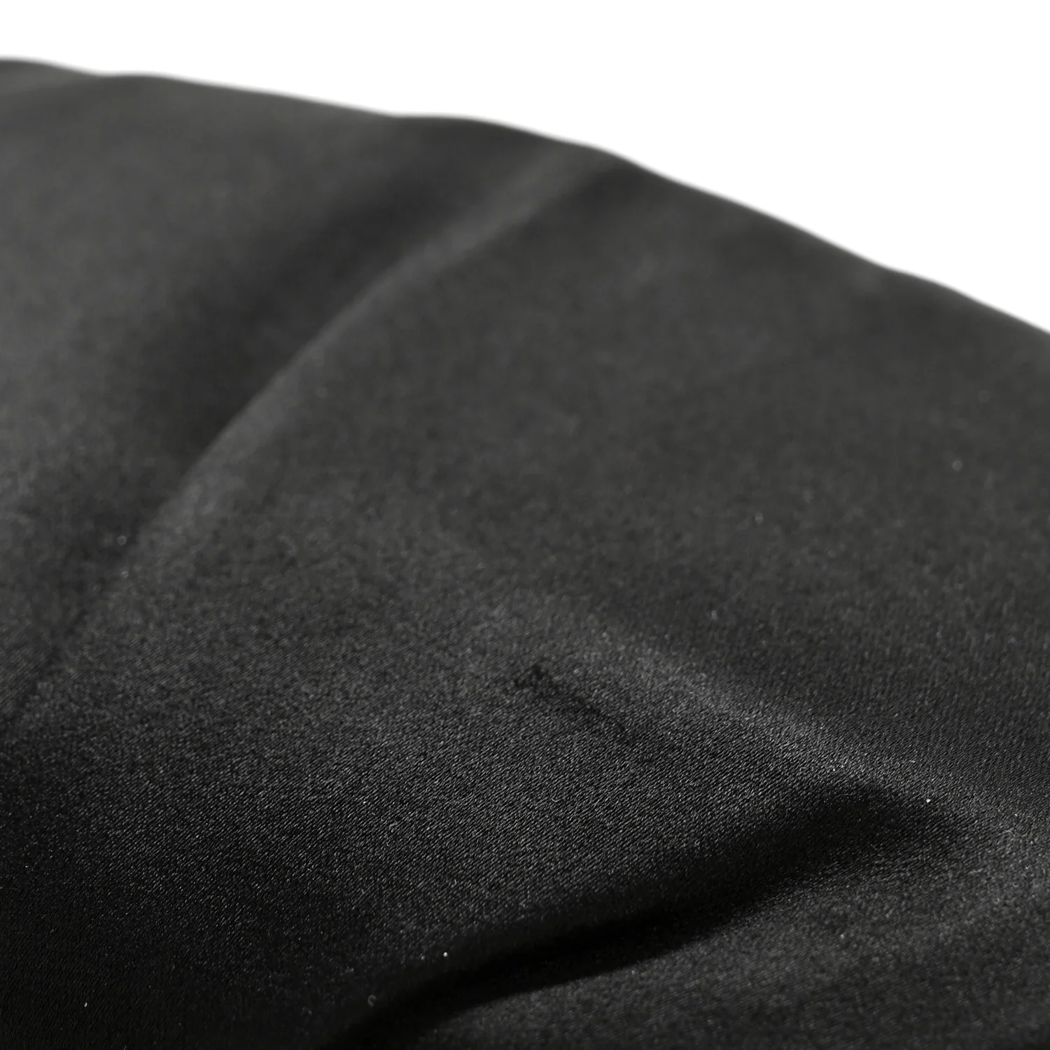 Satin Quilted Flap Clutch Black - Image 13