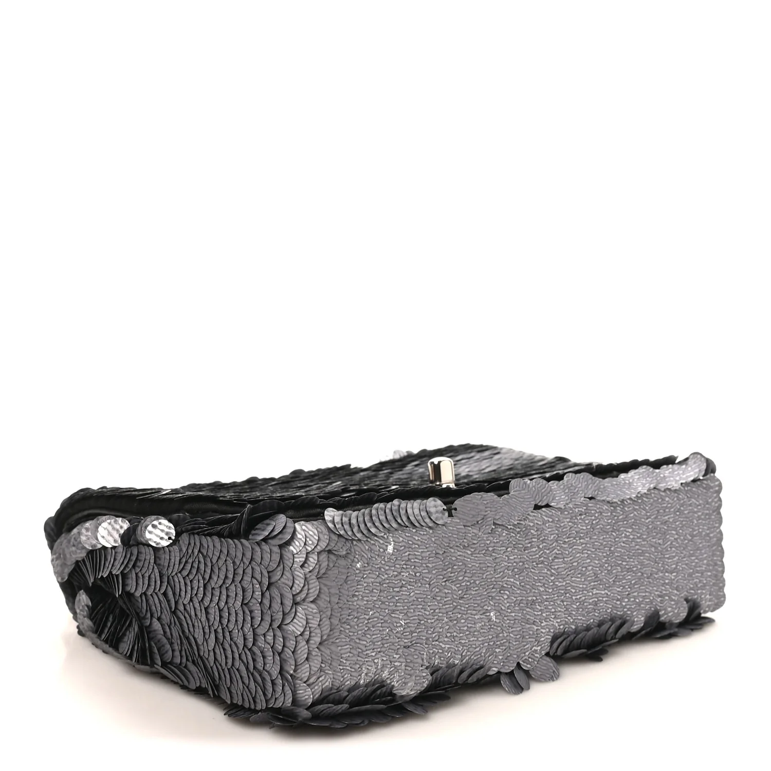Sequin Small Single Flap Silver - Image 4