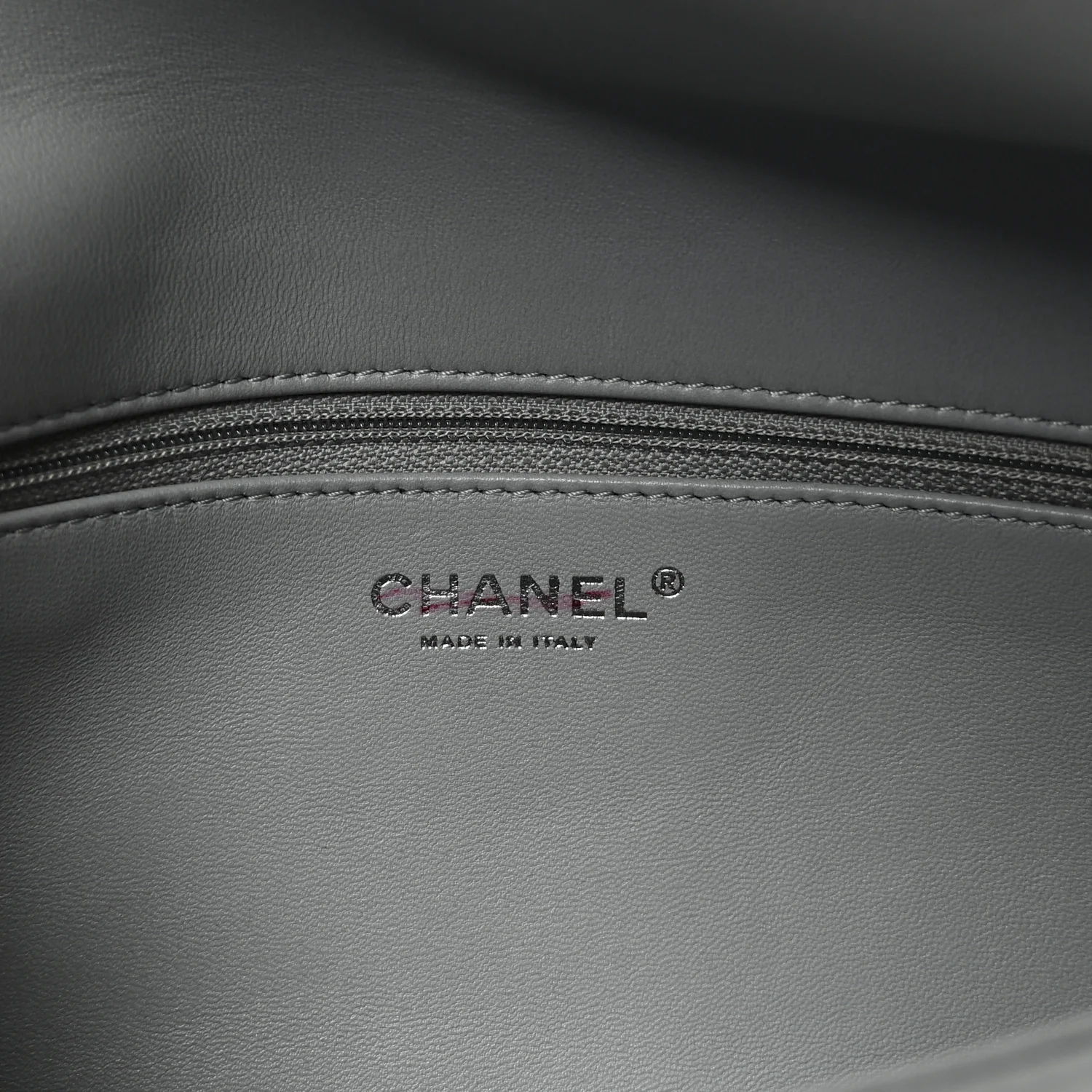 Shearling Lambskin Chanel 100% Grey - Image 6