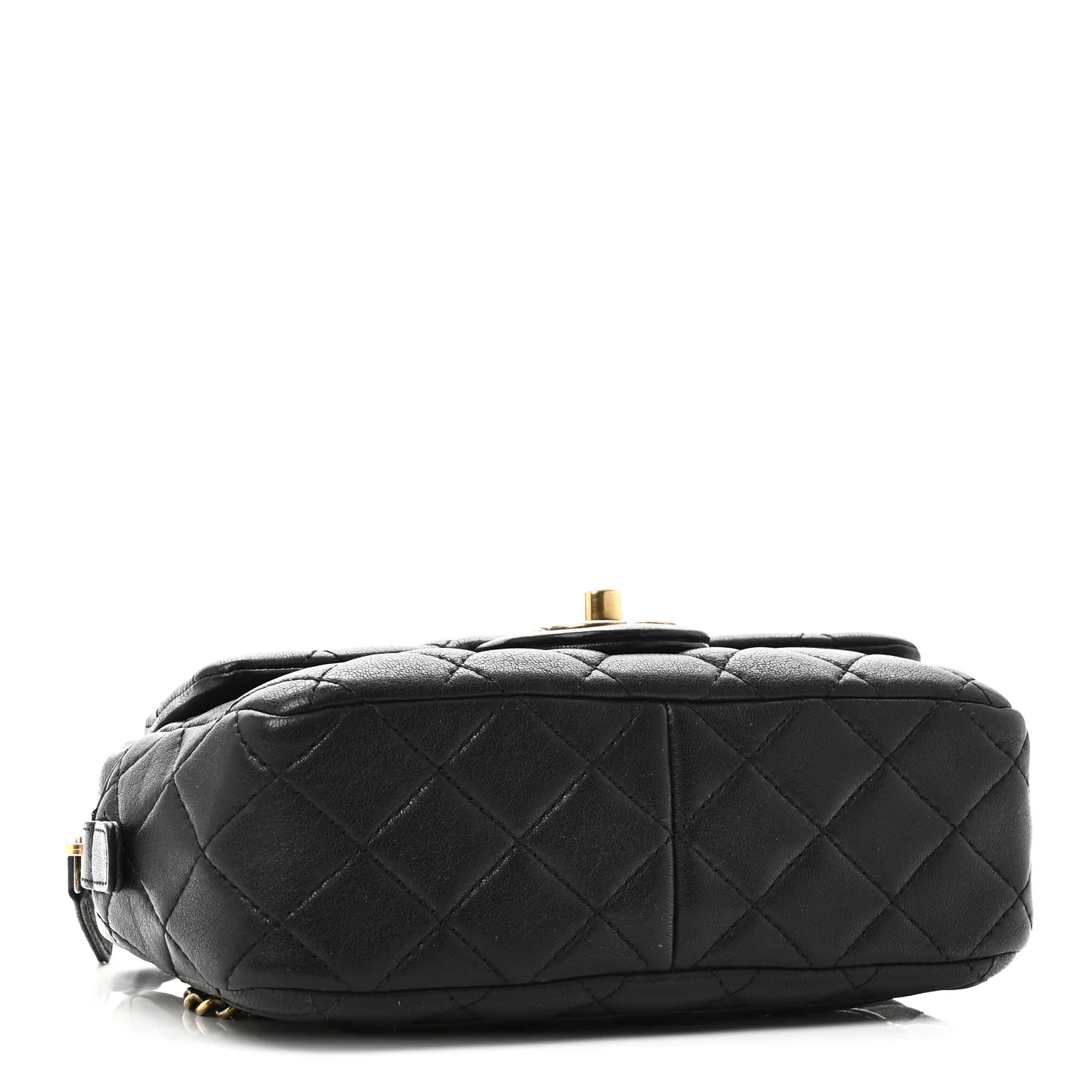 Sheepskin Quilted Trapezio Camera Case Black - Image 4