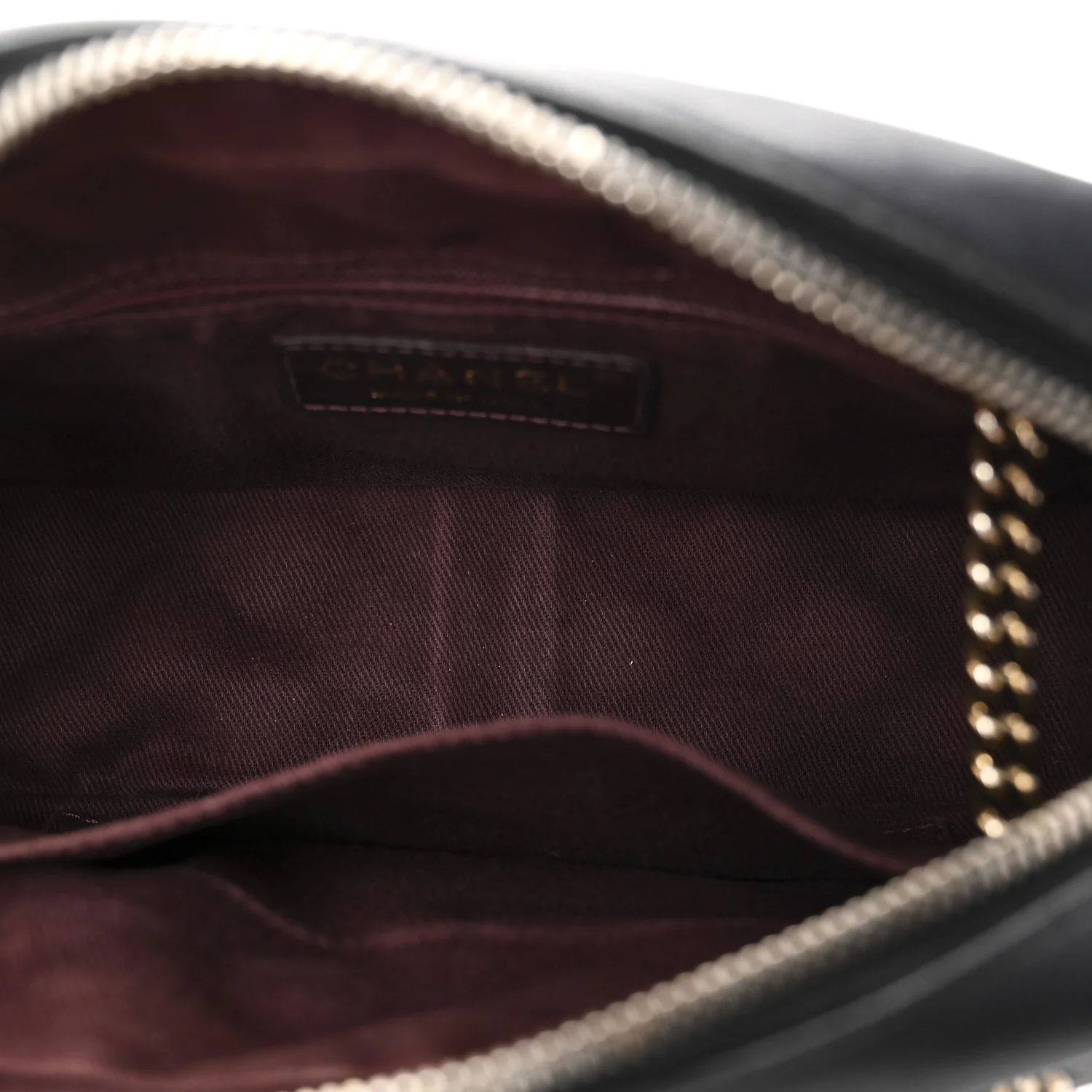 Sheepskin Quilted Trapezio Camera Case Black - Image 5