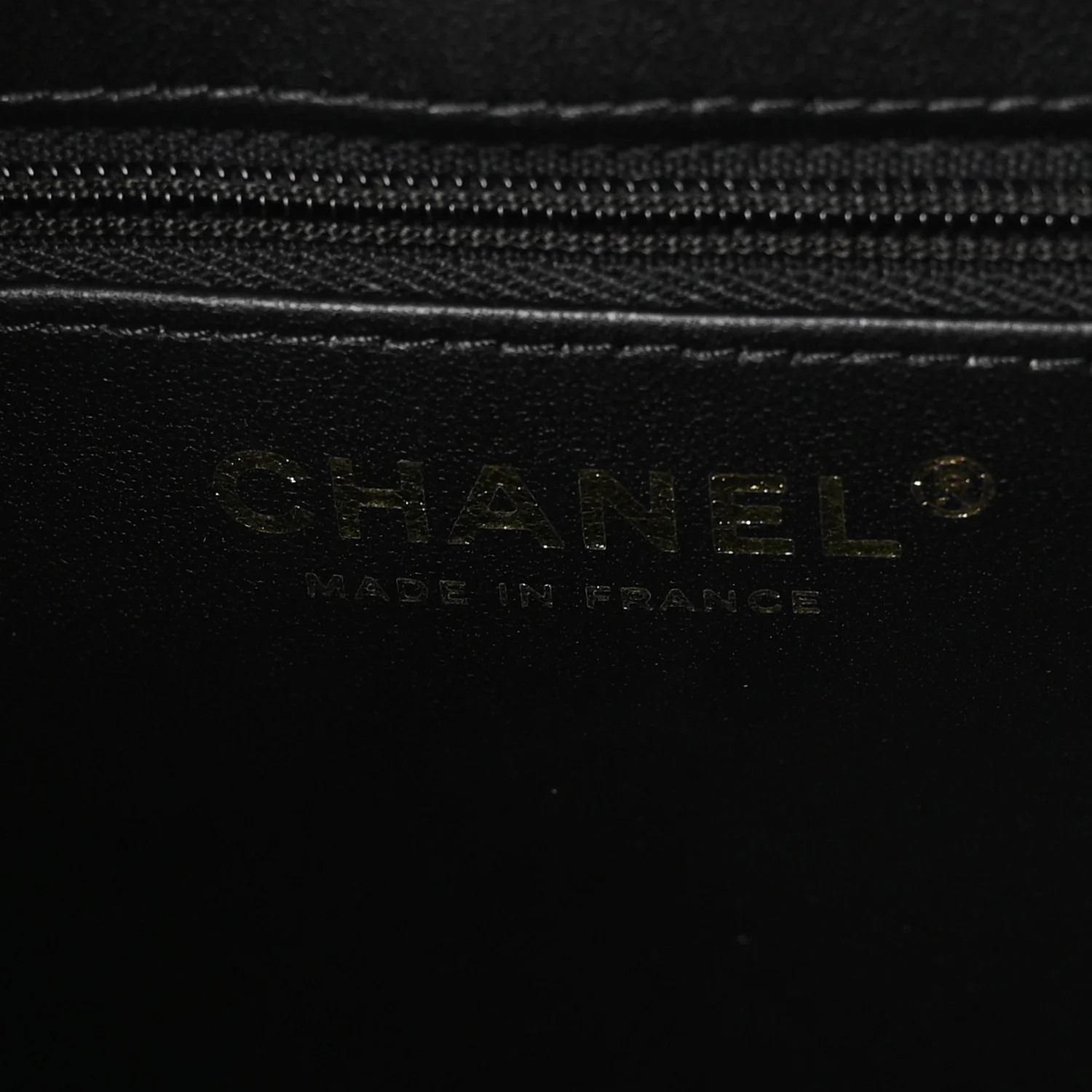 Shiny Aged Calfskin Quilted Nano Kelly Shopper Black - Image 6