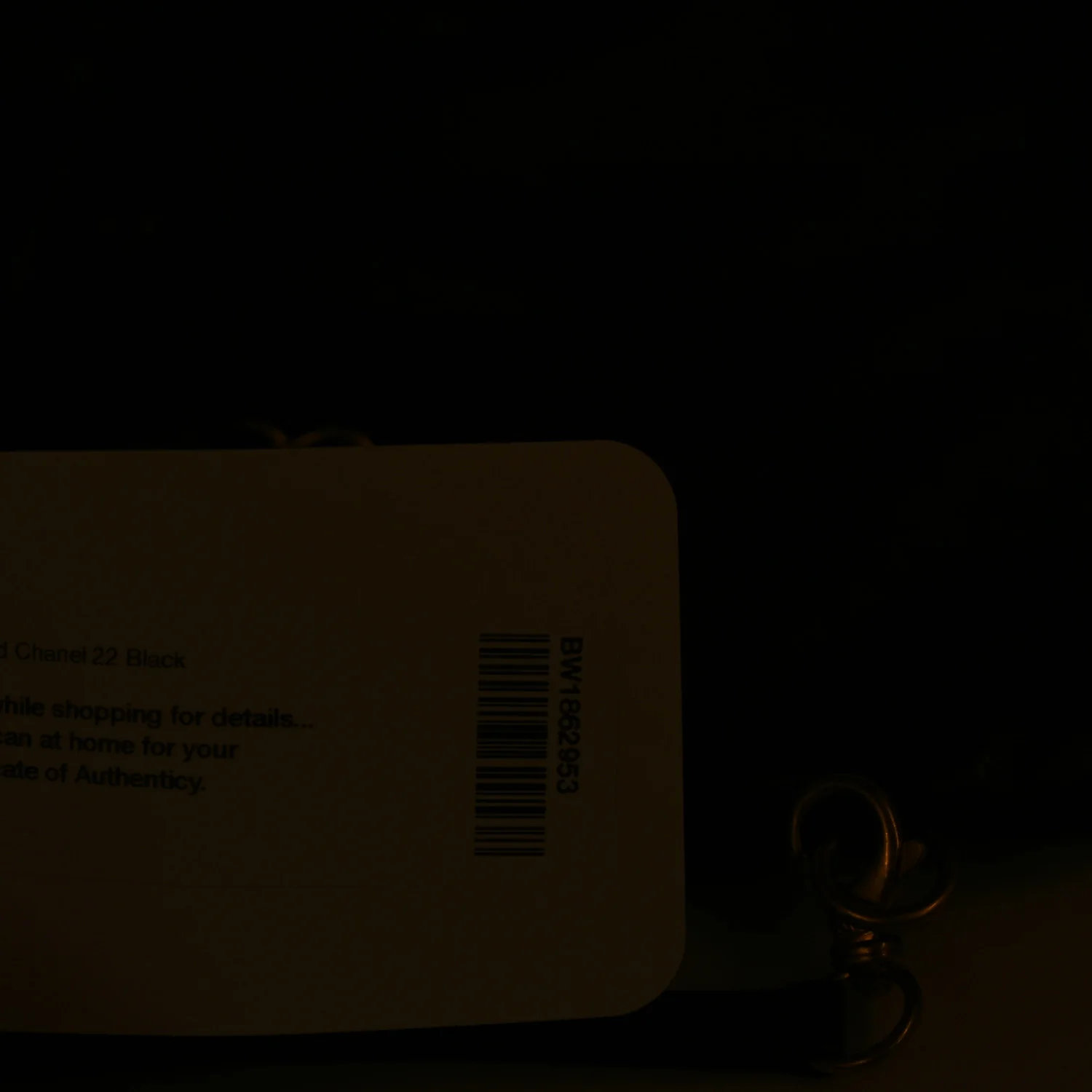 Shiny Calfskin Quilted Chanel 22 Black - Image 6